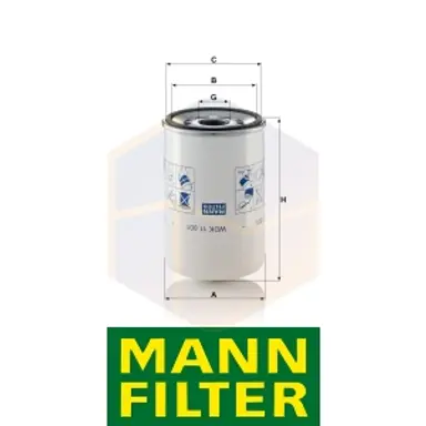 FILTRO COMBUSTIBLE WDK 11 001 MANN