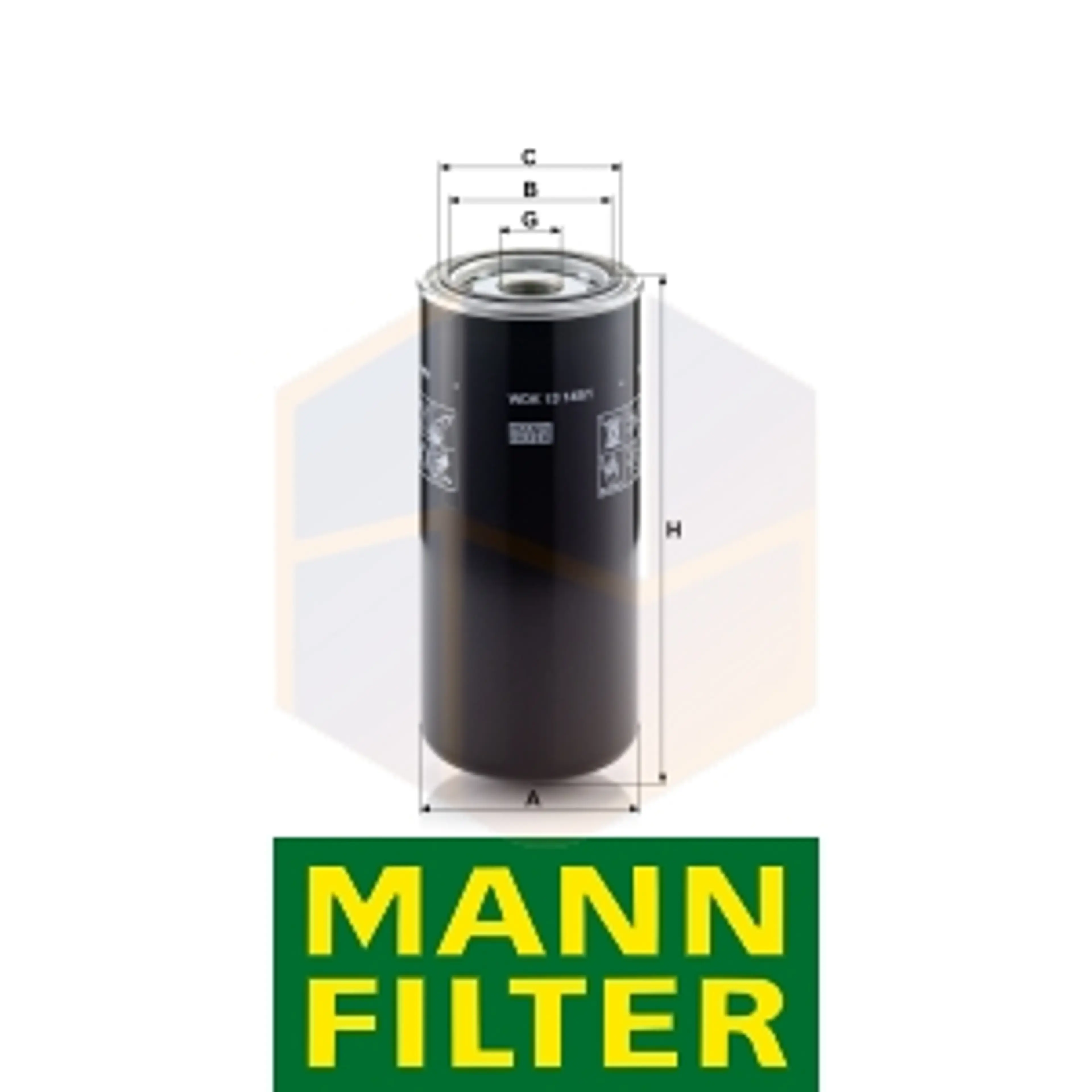 FILTRO COMBUSTIBLE WDK 13 145/1 MA