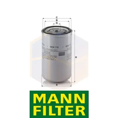 FILTRO COMBUSTIBLE WDK 719 MANN