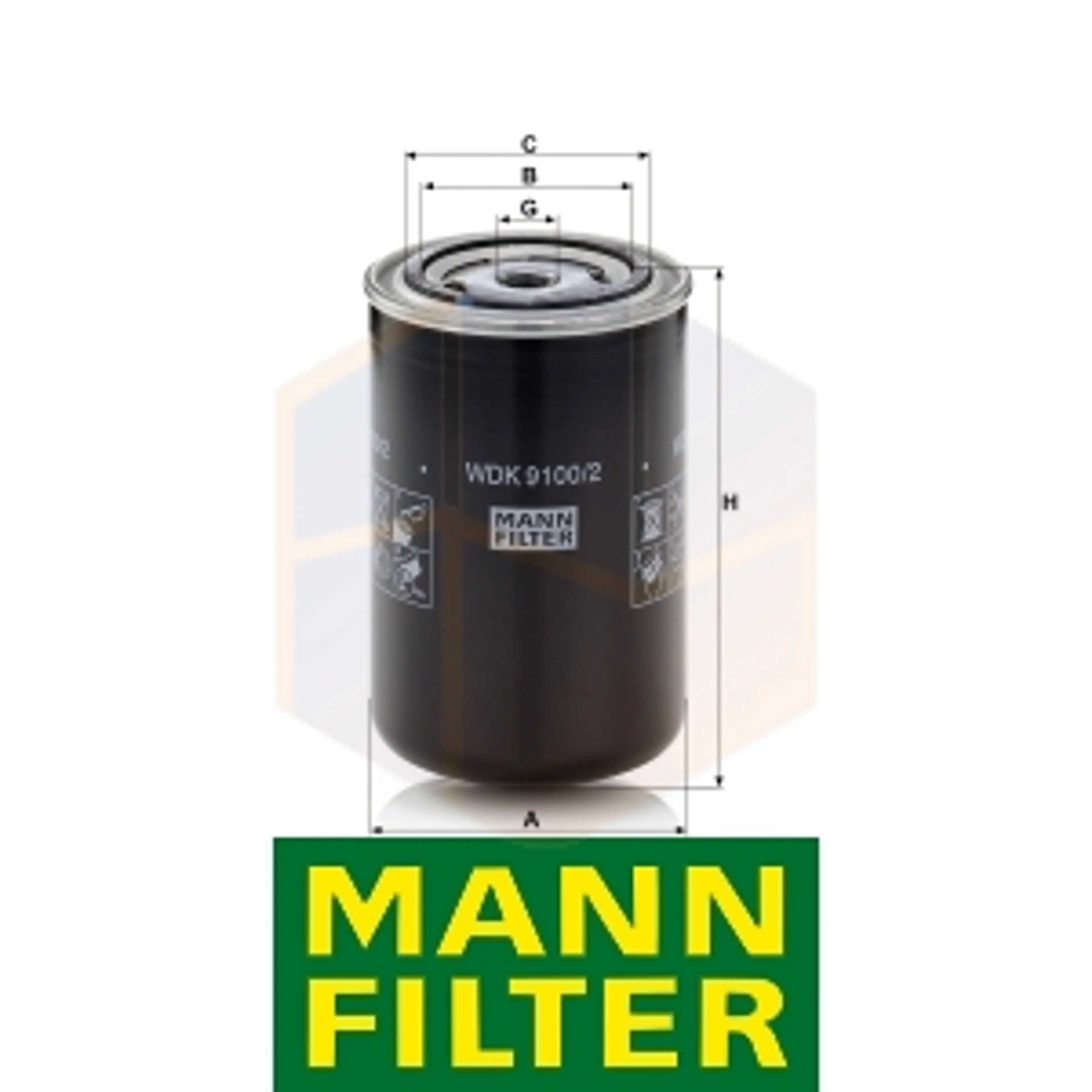 FILTRO COMBUSTIBLE WDK 9100/2 MANN