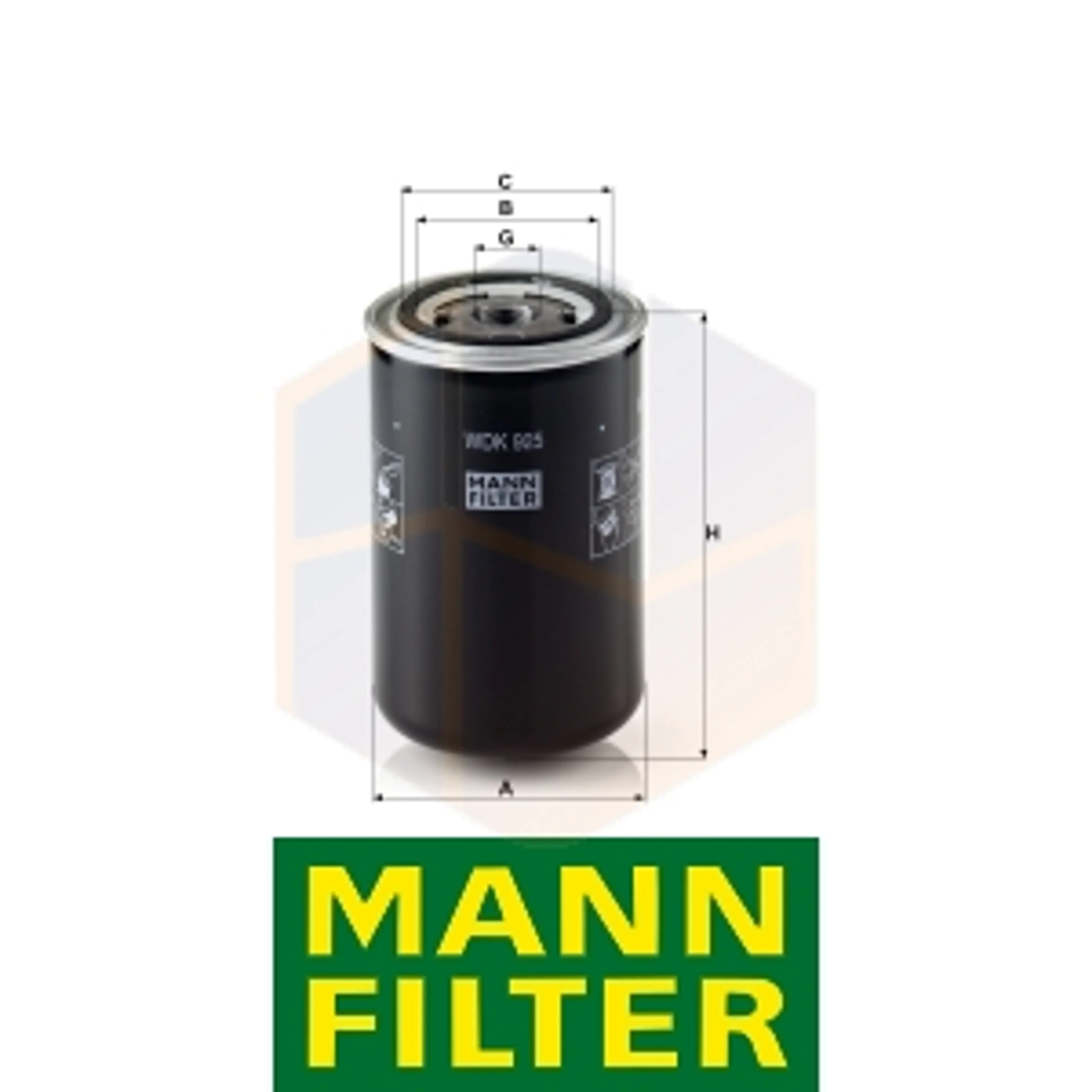 FILTRO COMBUSTIBLE WDK 925 MANN