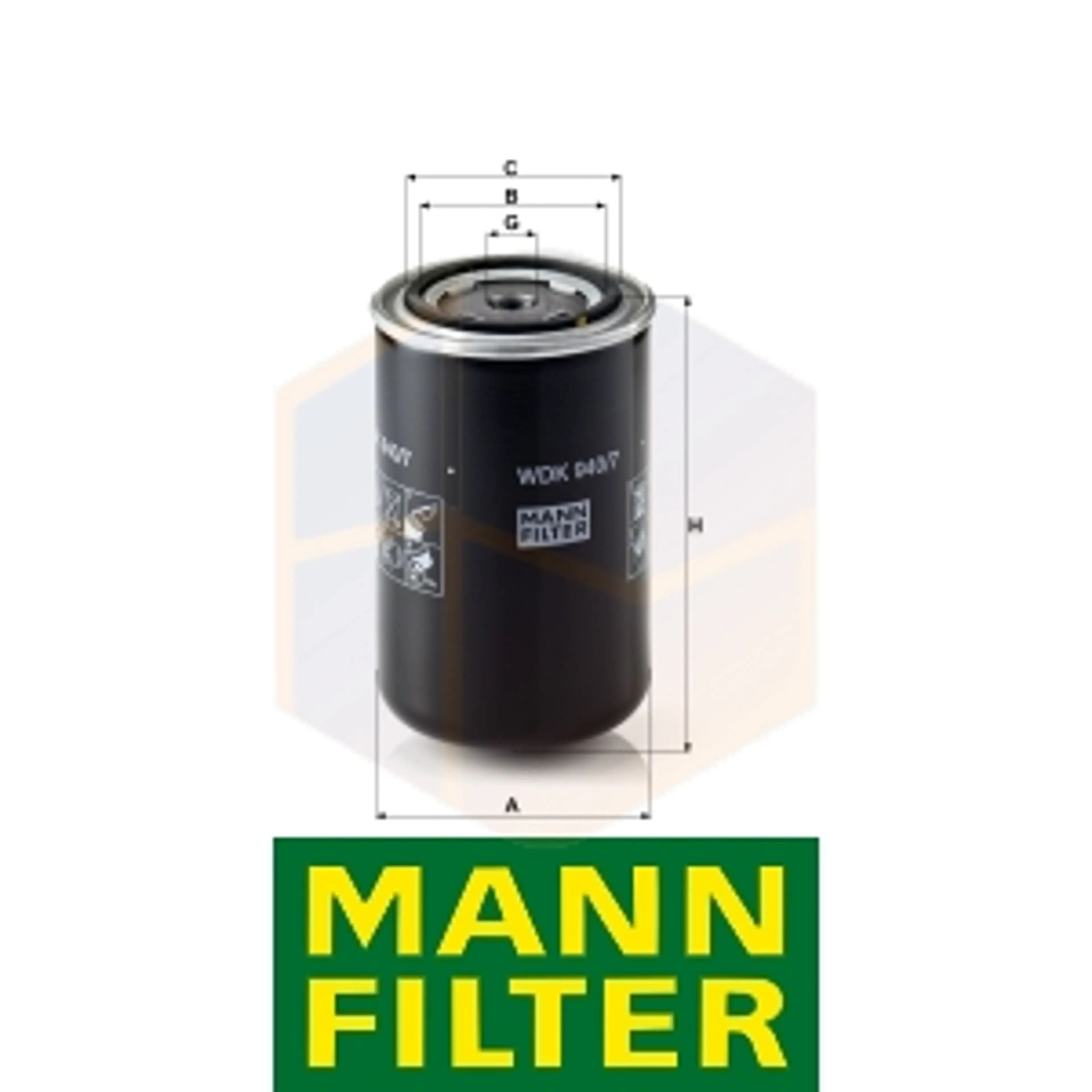 FILTRO COMBUSTIBLE WDK 940/7 MANN