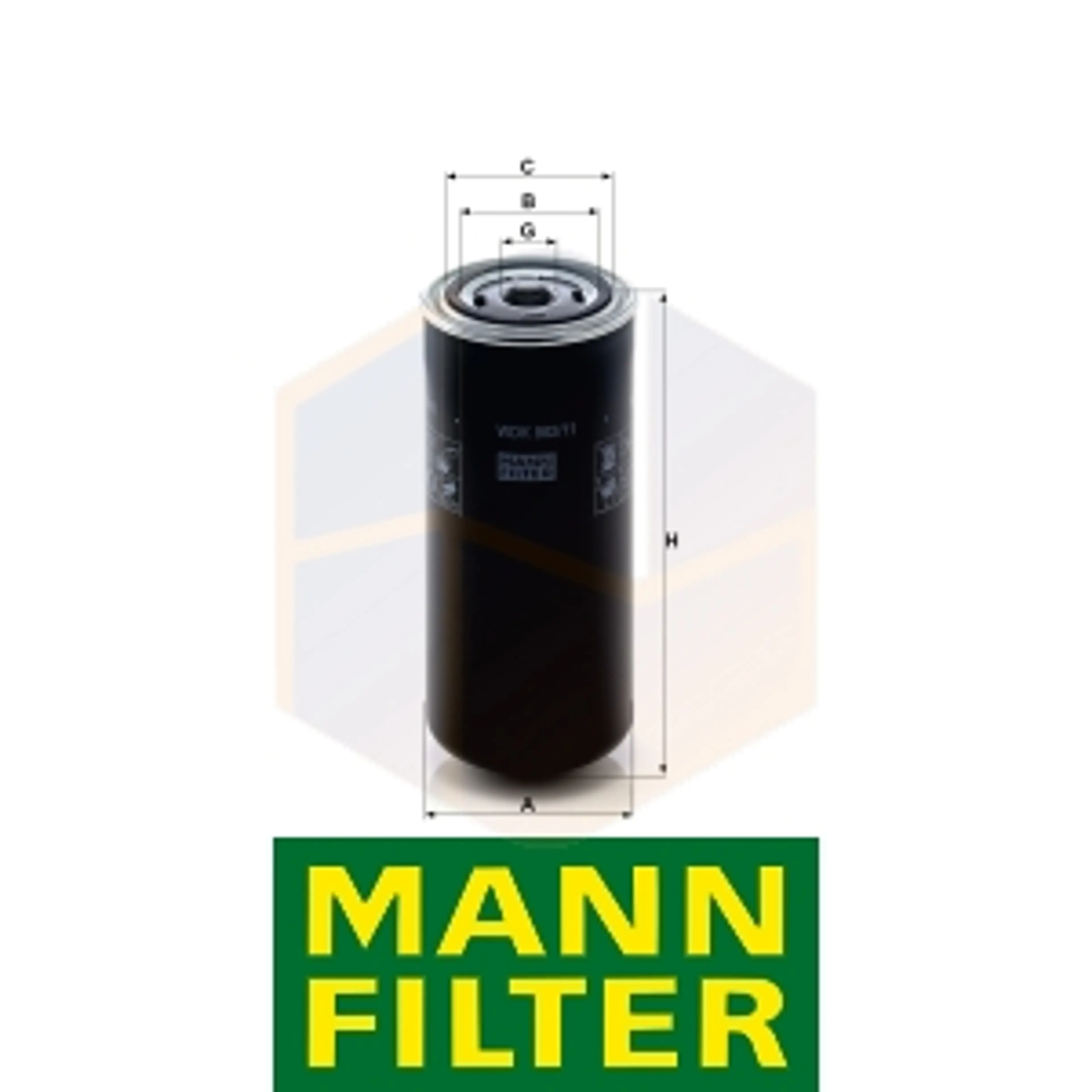 FILTRO COMBUSTIBLE WDK 962/11 MANN