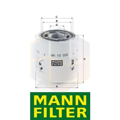 FILTRO HIDRÁULICO WH 10 006 MANN