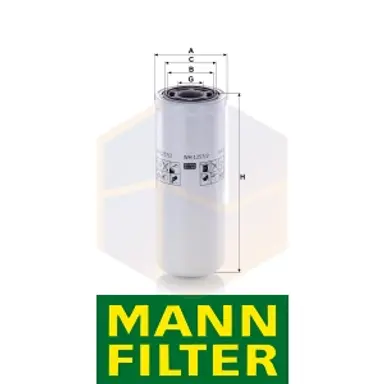 FILTRO HIDRÁULICO WH 1257/2 MANN