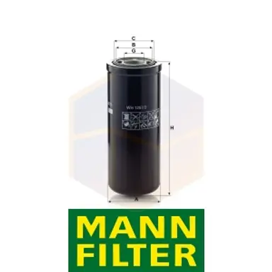 FILTRO HIDRÁULICO WH 1257/3 MANN