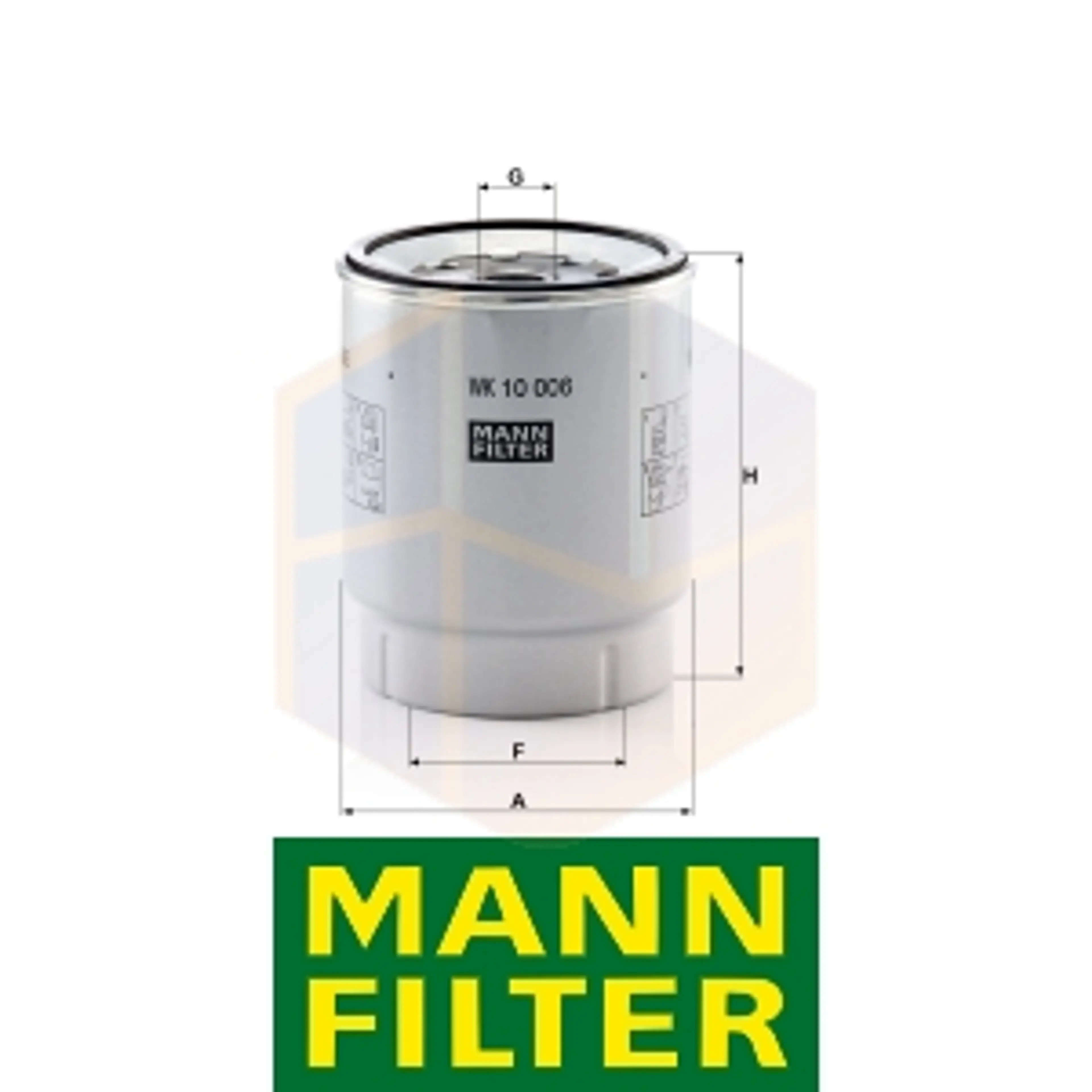 FILTRO COMBUSTIBLE WK 10 006 Z MANN