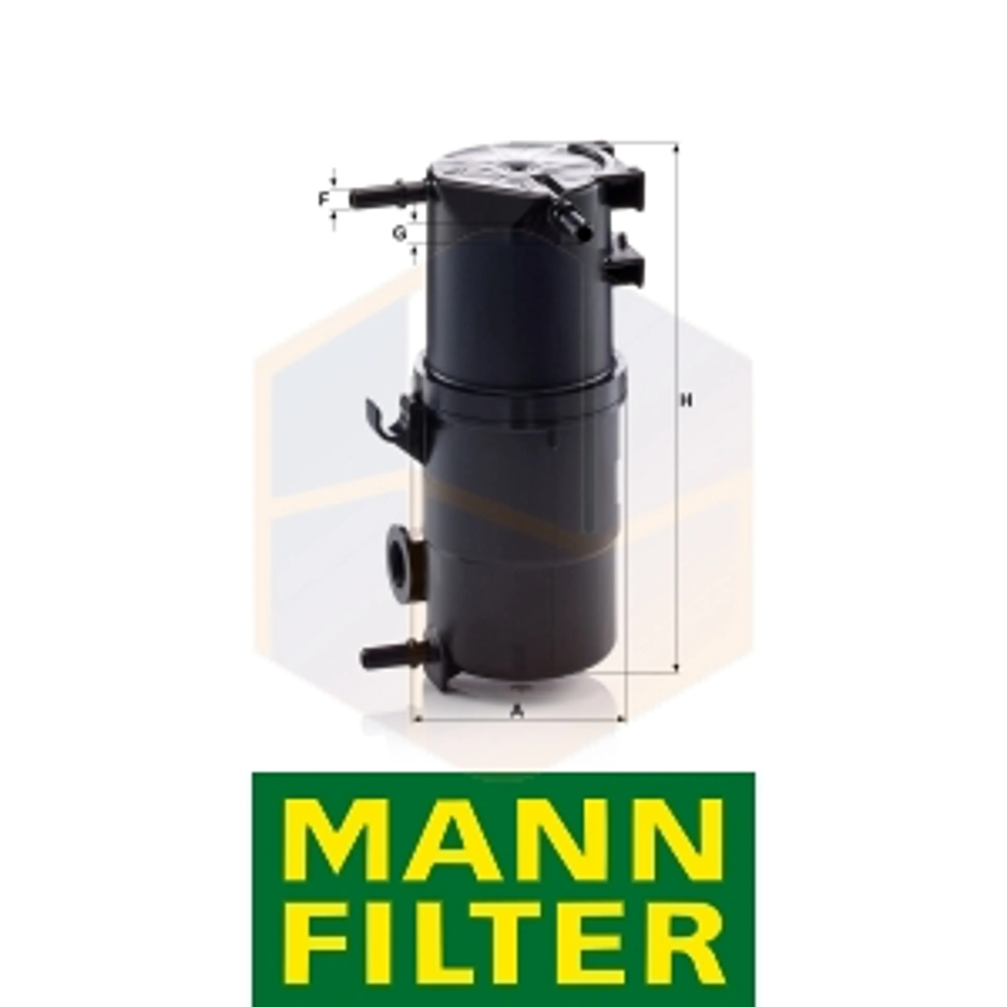 FILTRO COMBUSTIBLE WK 10 034 Z MANN