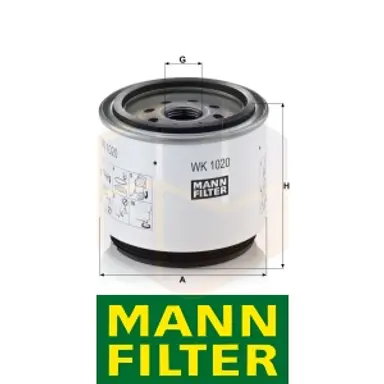 FILTRO COMBUSTIBLE WK 1020 X MANN