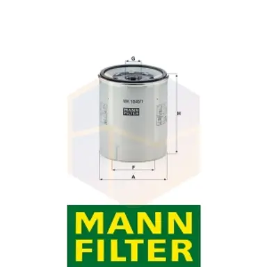 FILTRO COMBUSTIBLE WK 1040/1 X MANN