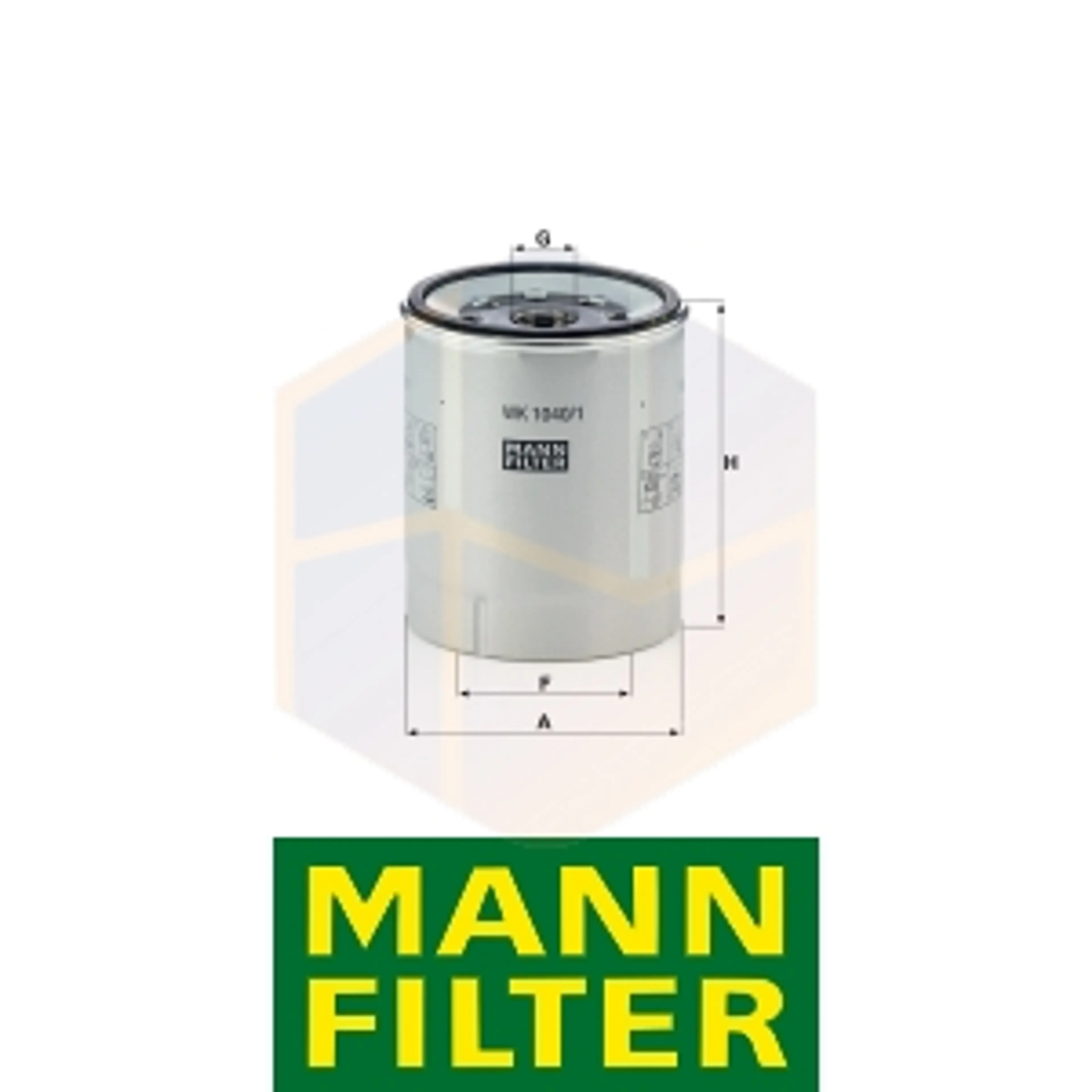 FILTRO COMBUSTIBLE WK 1040/1 X MANN