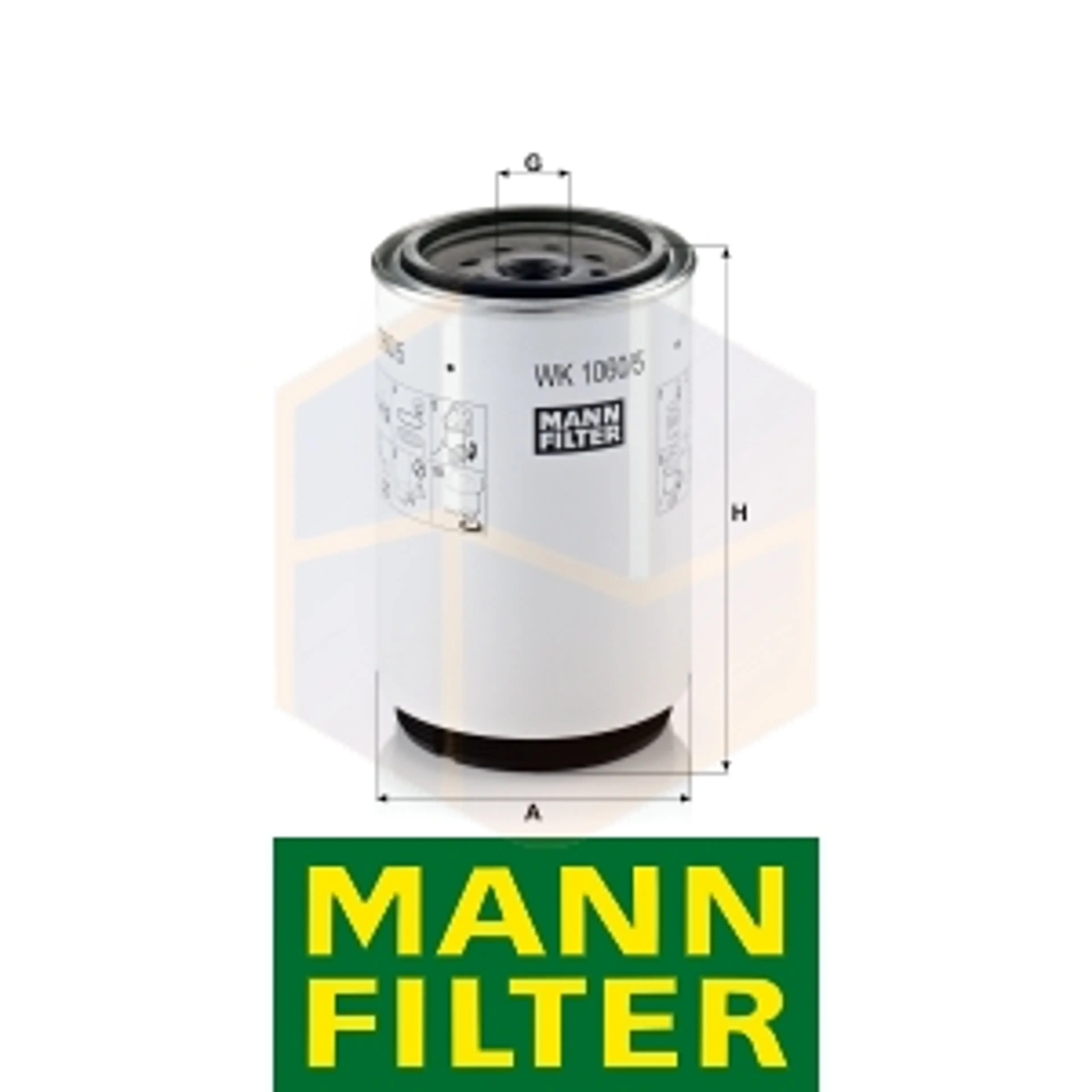 FILTRO COMBUSTIBLE WK 1060/5 X MANN