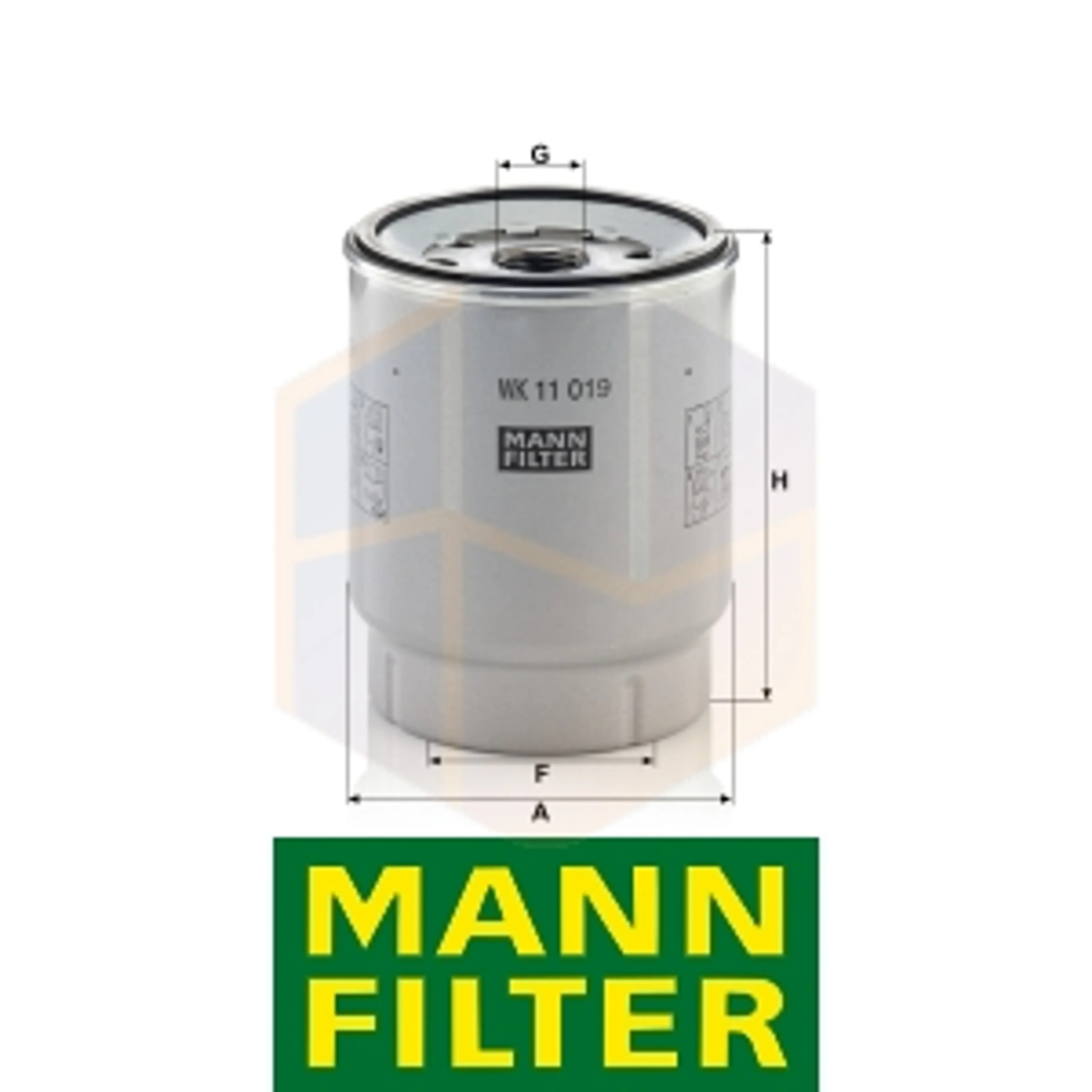 FILTRO COMBUSTIBLE WK 11 019 Z MANN