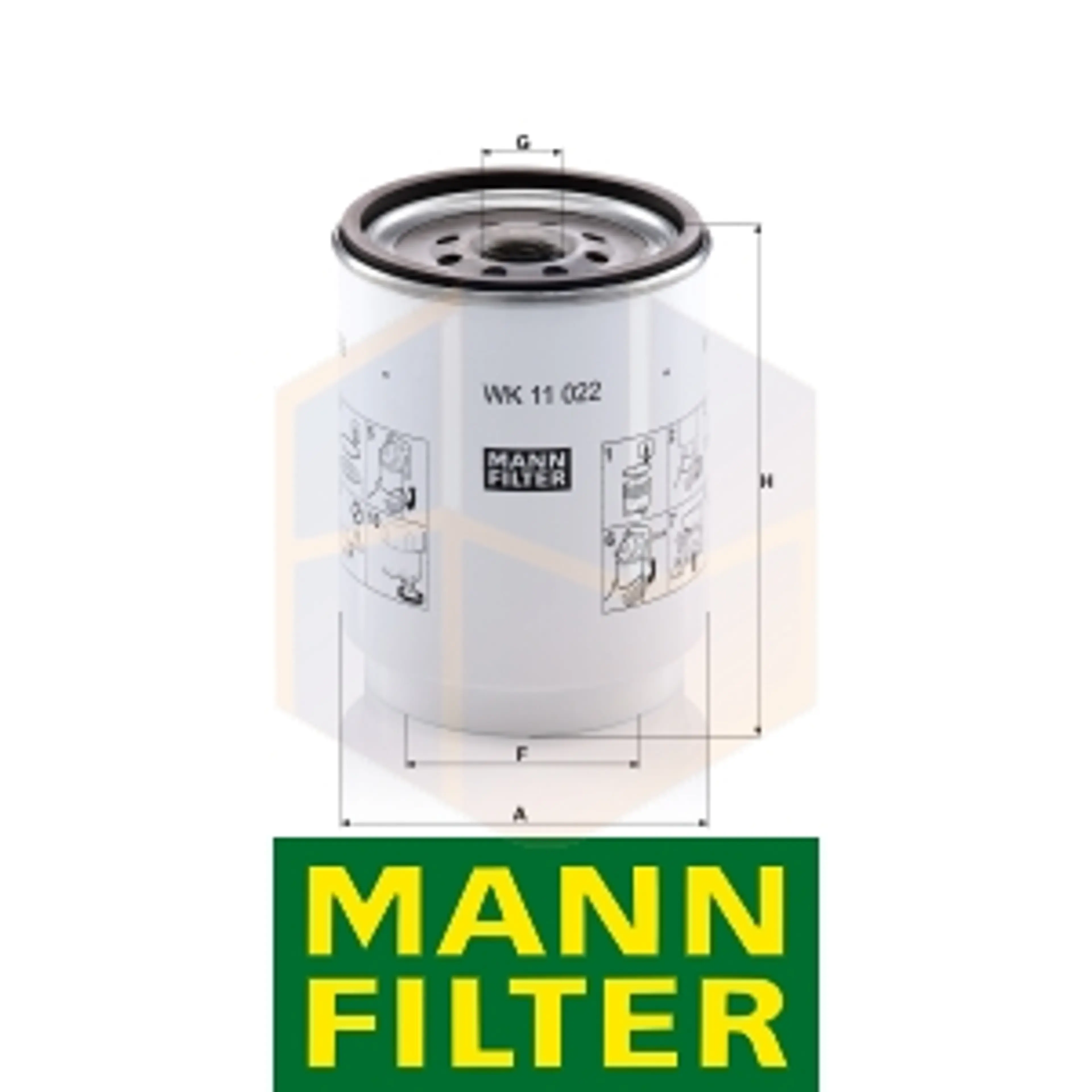 FILTRO COMBUSTIBLE WK 11 022 Z MANN