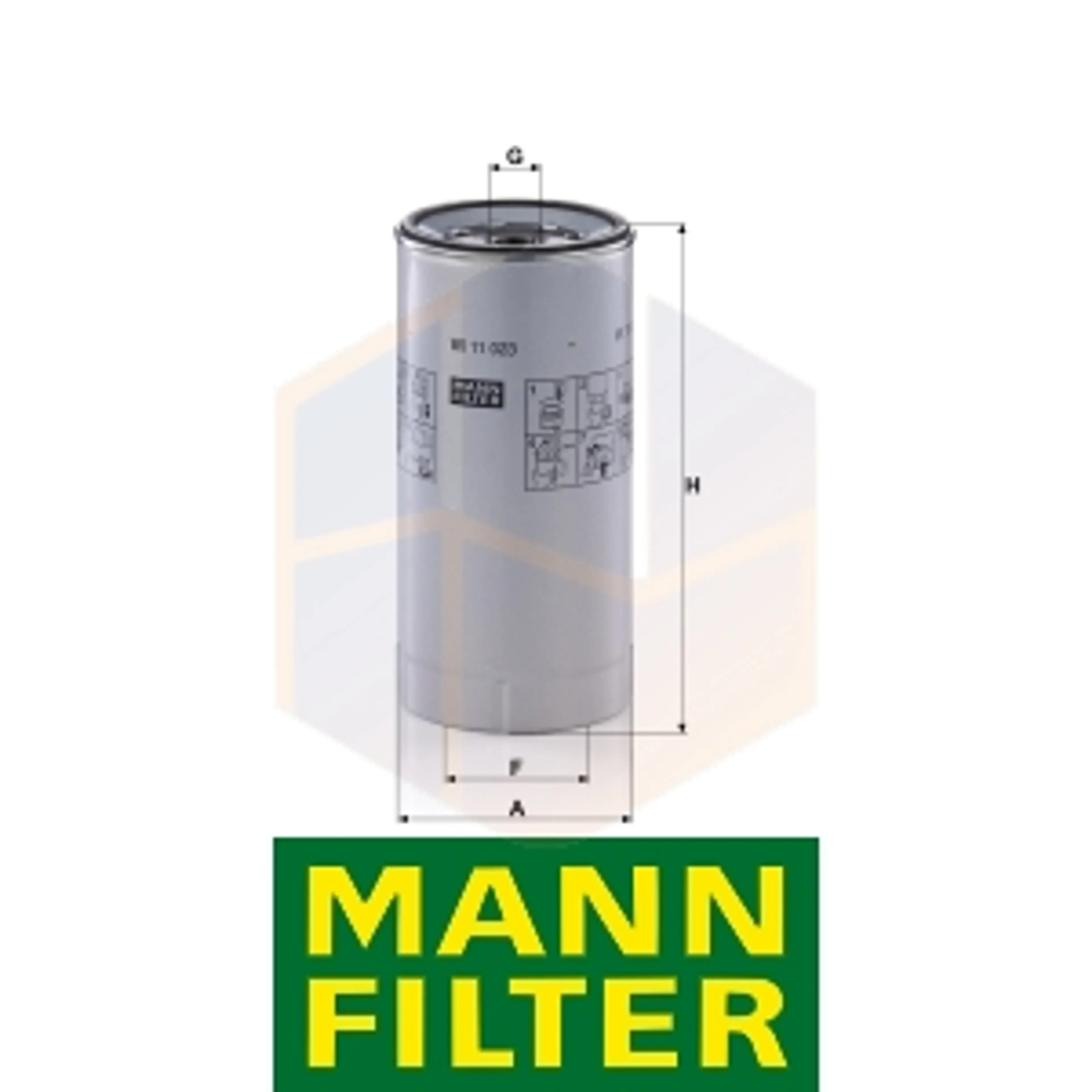 FILTRO COMBUSTIBLE WK 11 023 Z MANN