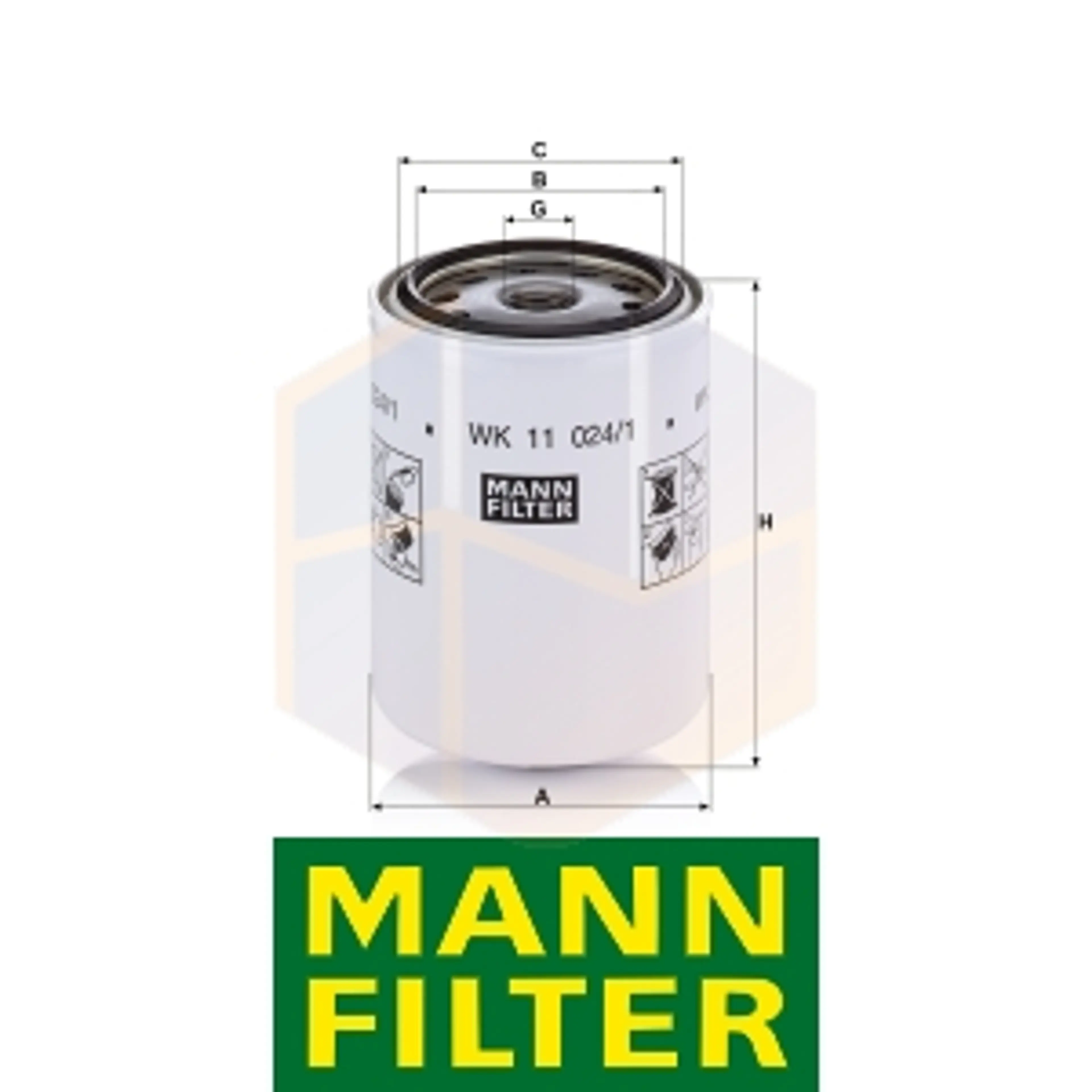 FILTRO COMBUSTIBLE WK 11 024/1 MANN