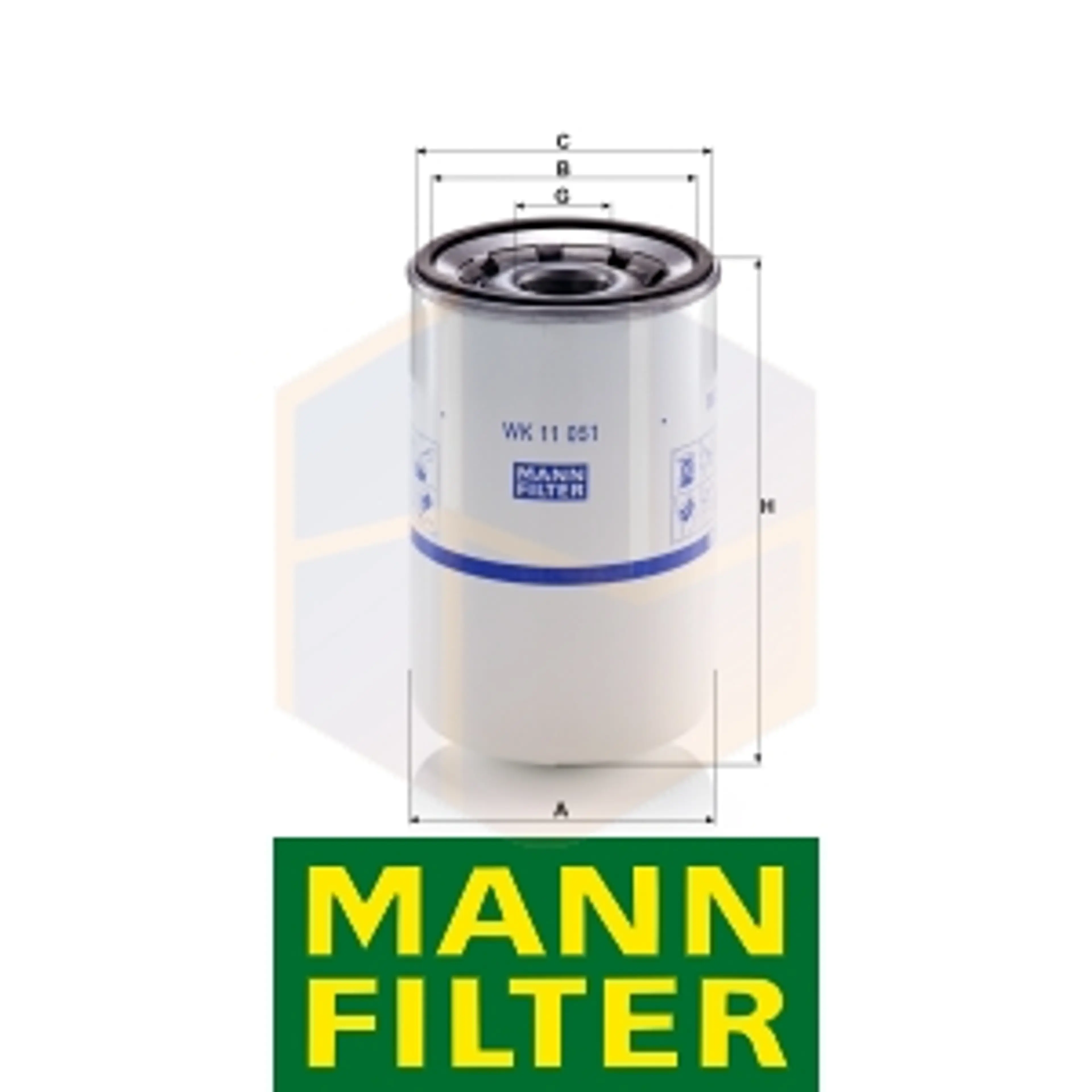 FILTRO COMBUSTIBLE WK 11 051 MANN