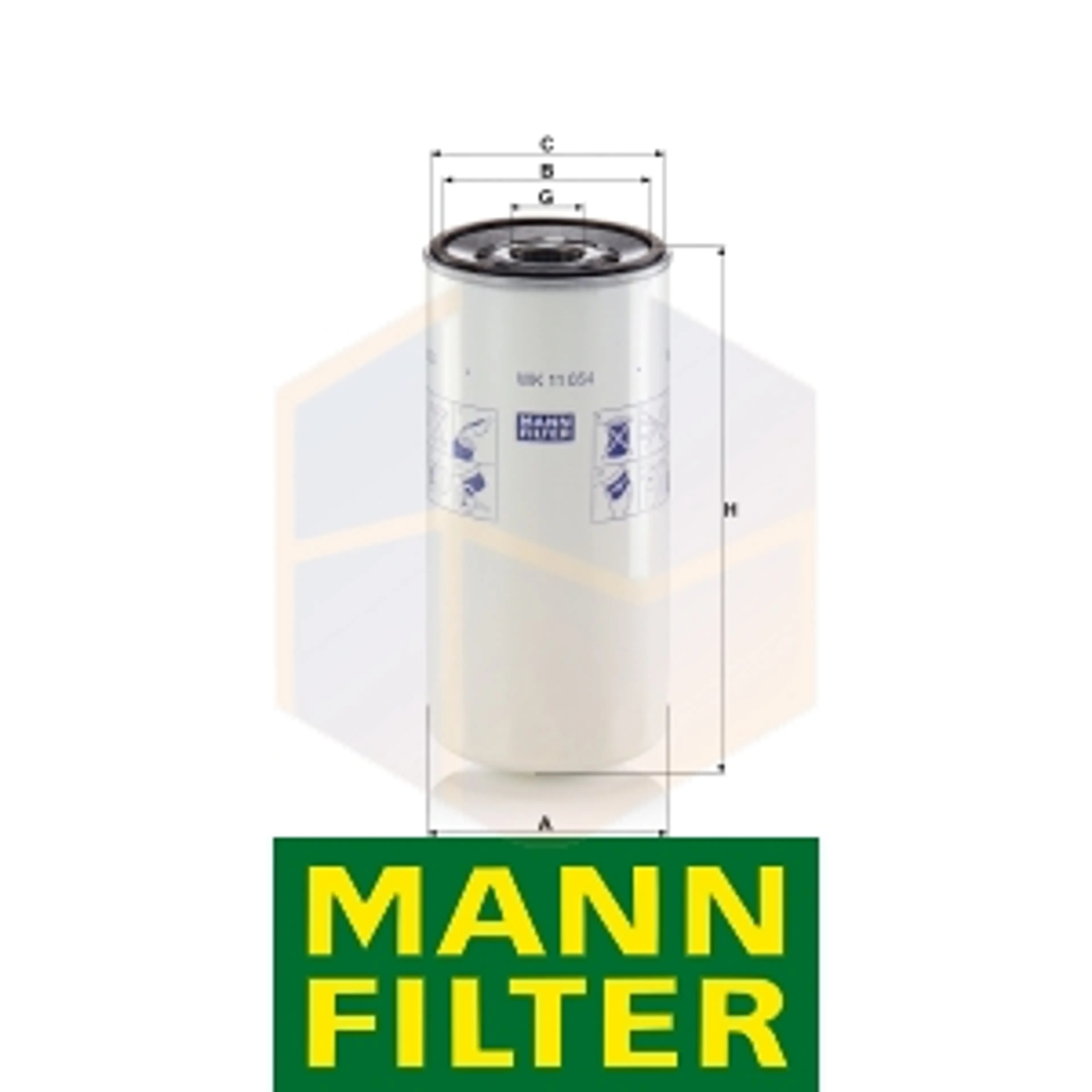 FILTRO COMBUSTIBLE WK 11 054 MANN