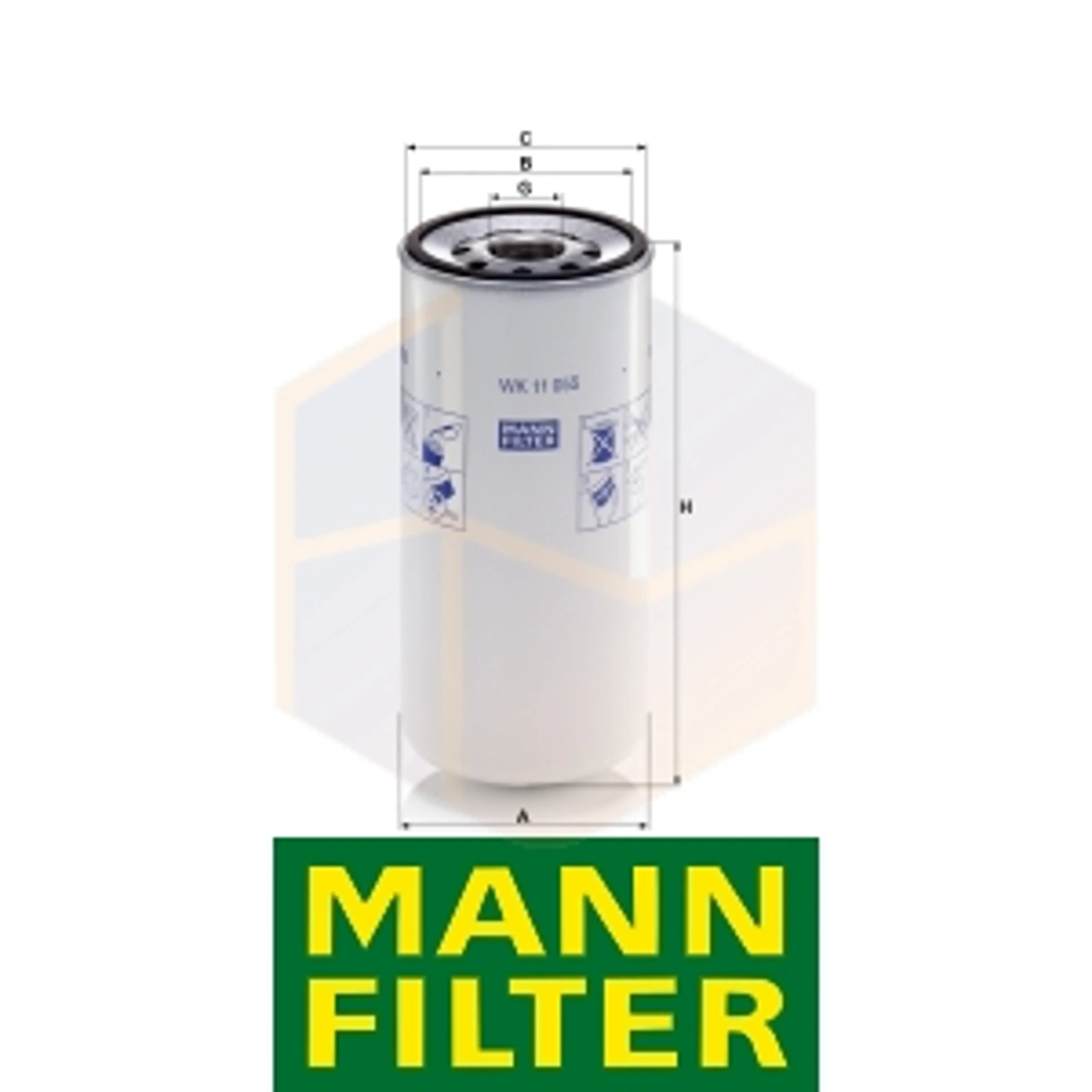 FILTRO COMBUSTIBLE WK 11 055 MANN