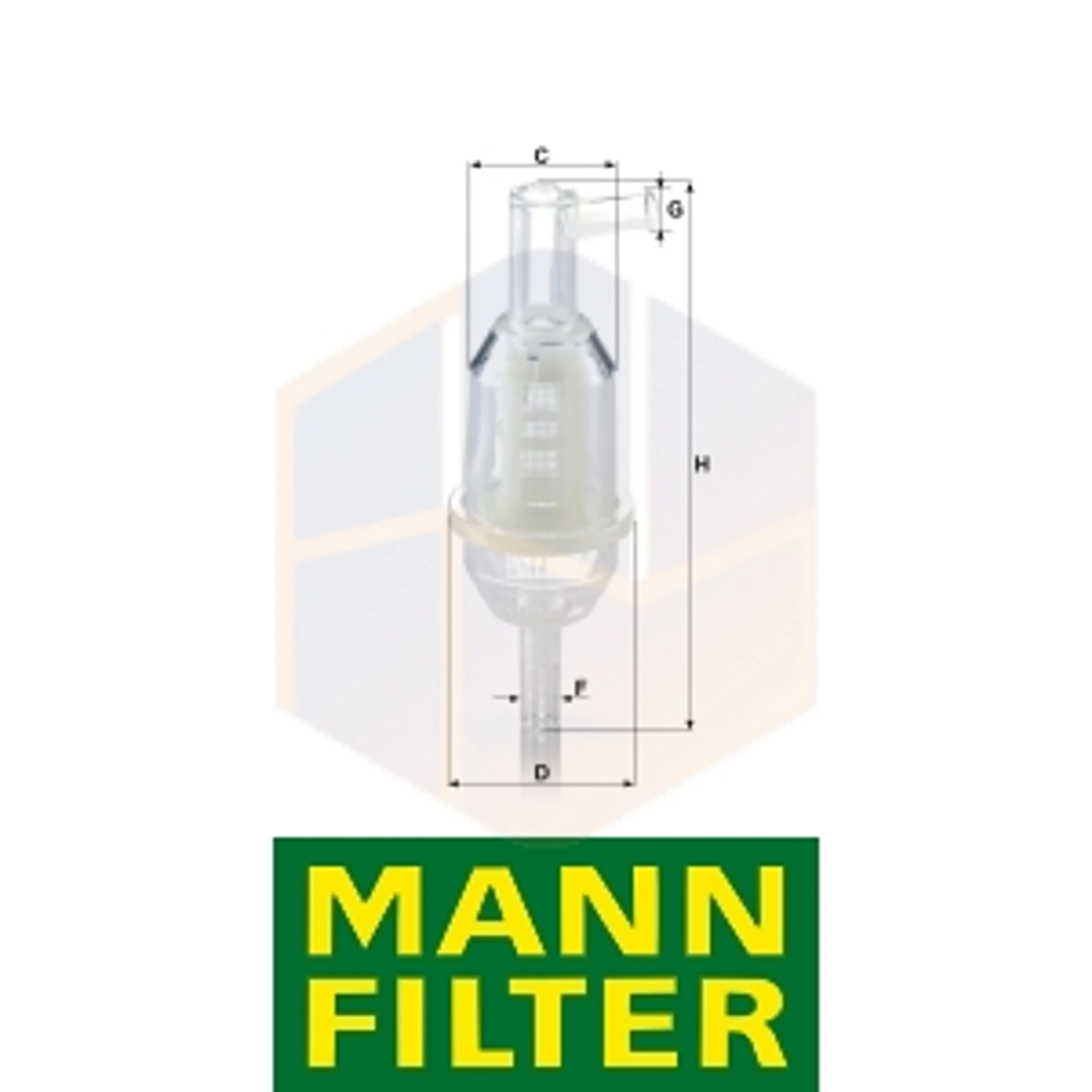 FILTRO COMBUSTIBLE WK 31/11 MANN