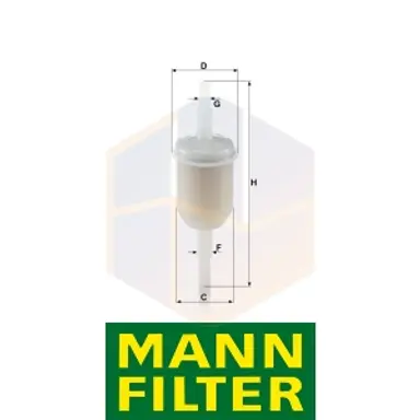FILTRO COMBUSTIBLE WK 31/2 MANN