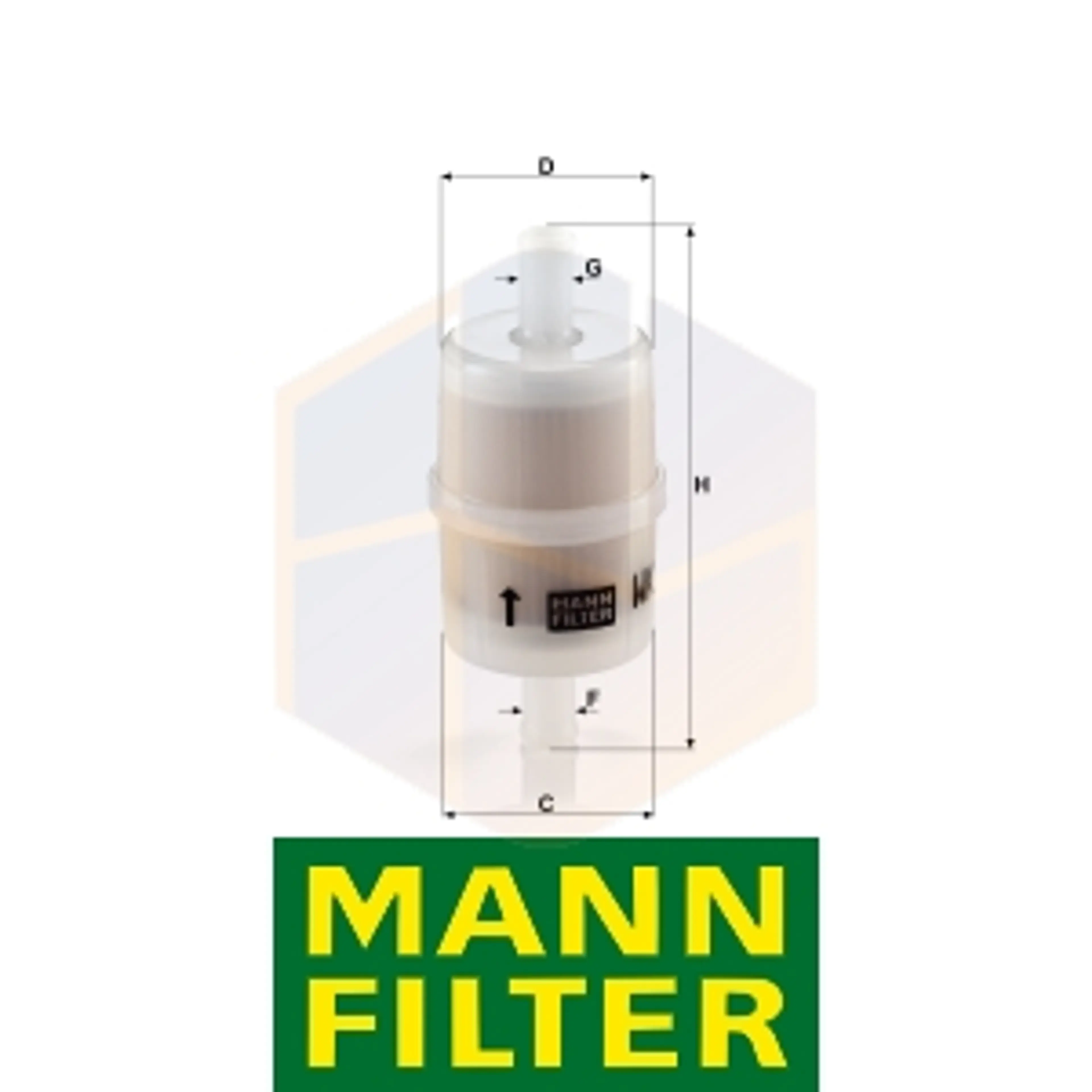 FILTRO COMBUSTIBLE WK 32/7 MANN