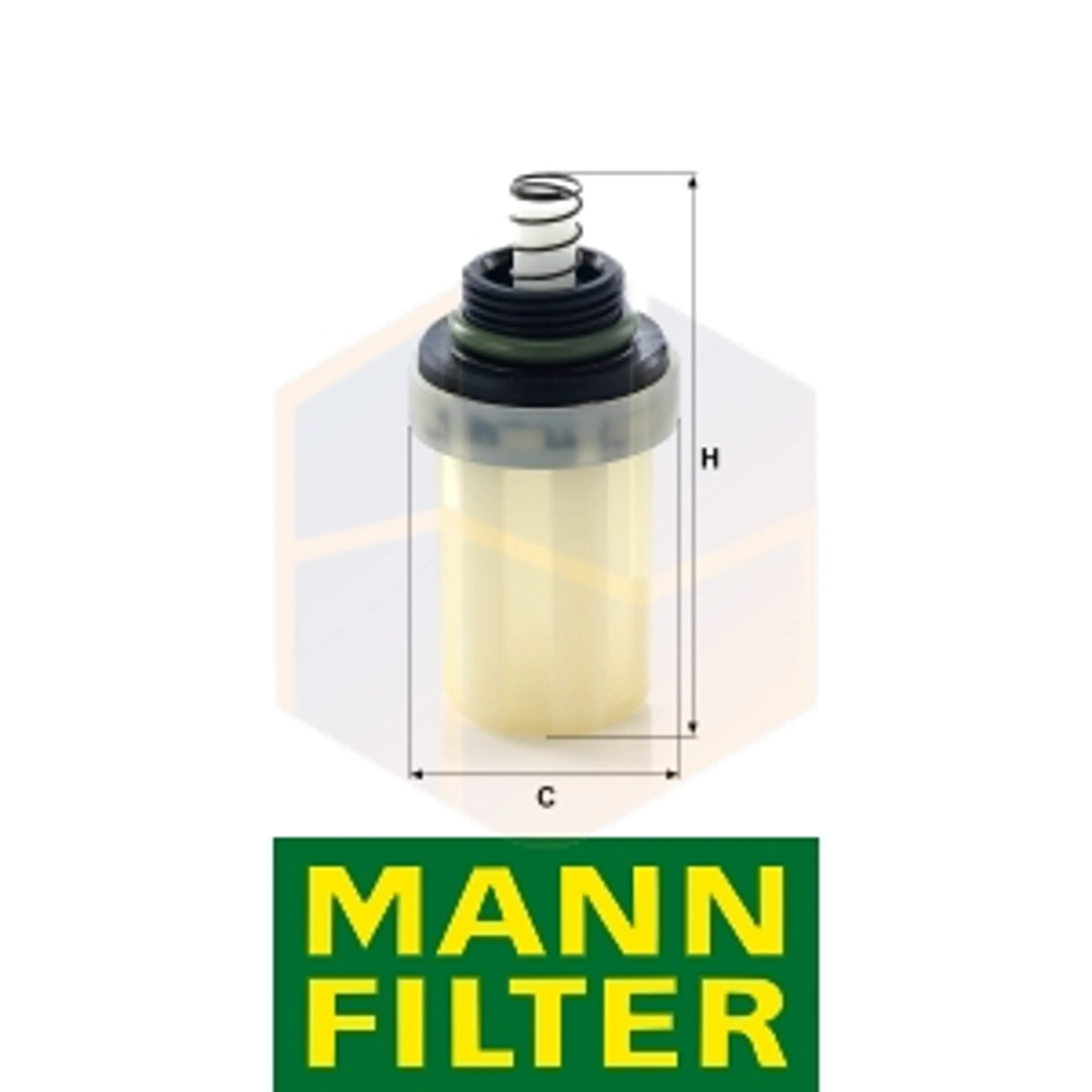 FILTRO COMBUSTIBLE WK 4001 MANN