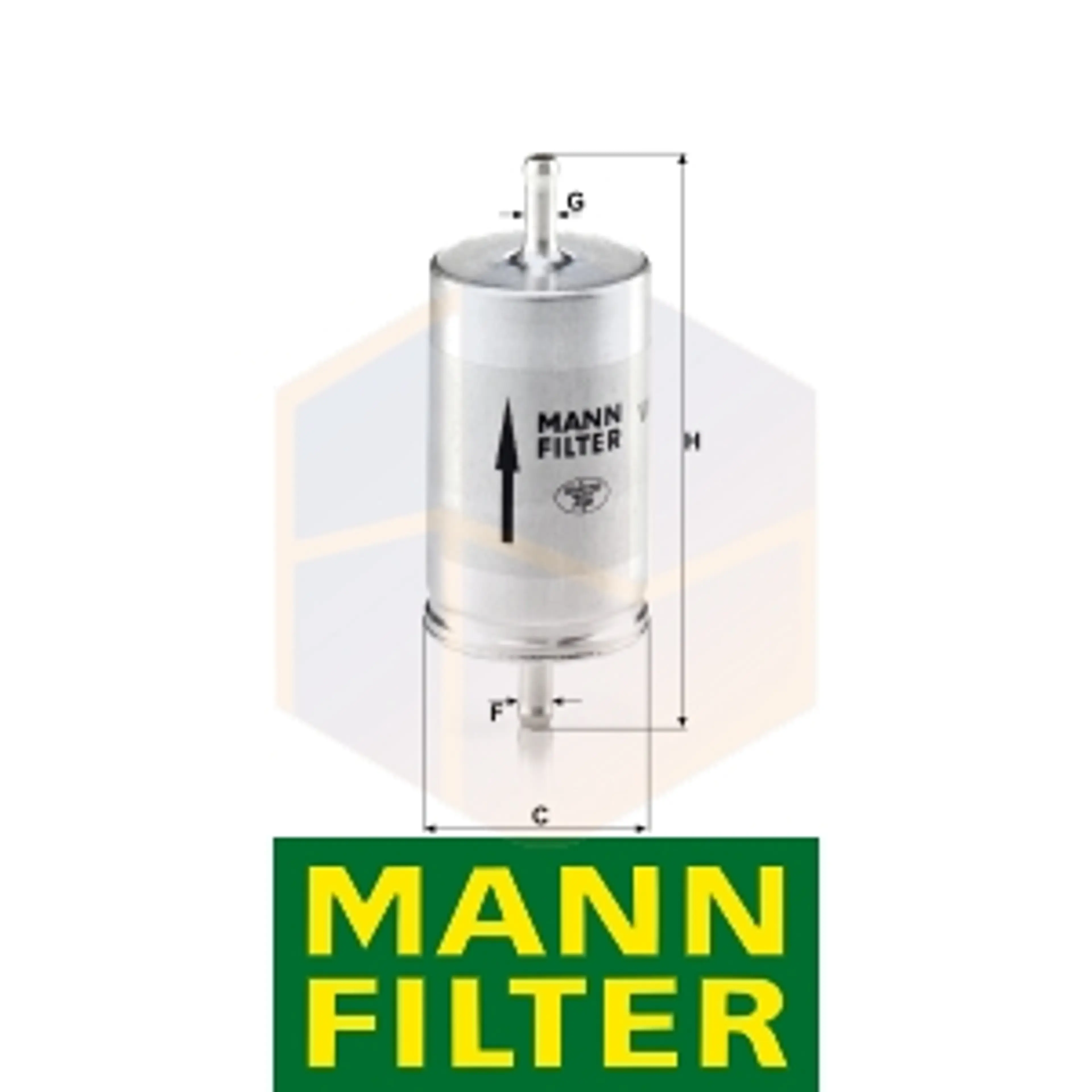 FILTRO COMBUSTIBLE WK 410 MANN