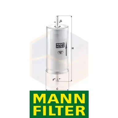 FILTRO COMBUSTIBLE WK 413 MANN