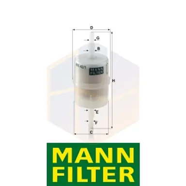 FILTRO COMBUSTIBLE WK 42/1 MANN