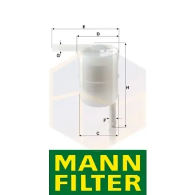 FILTRO COMBUSTIBLE WK 42/12 MANN