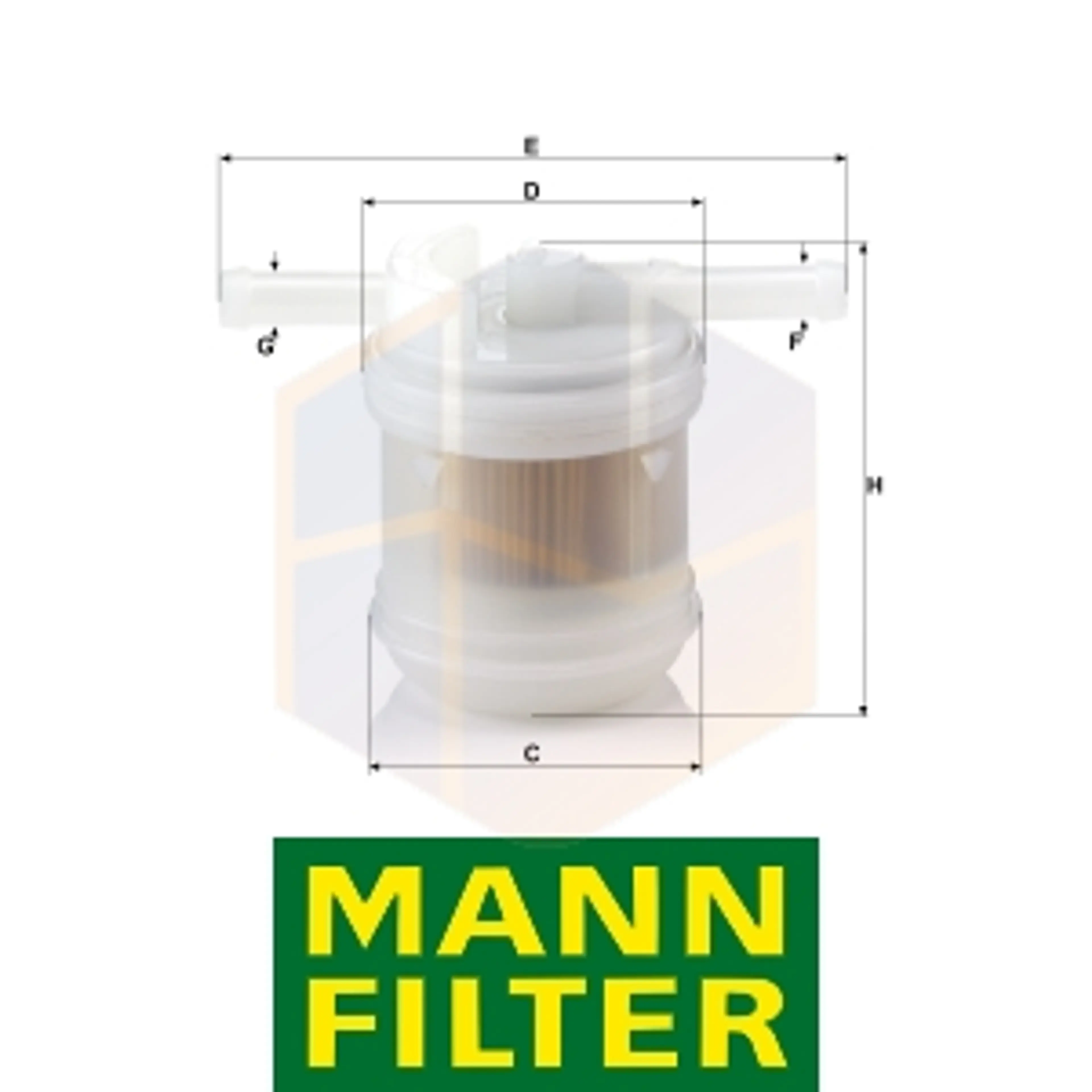 FILTRO COMBUSTIBLE WK 42/14 MANN
