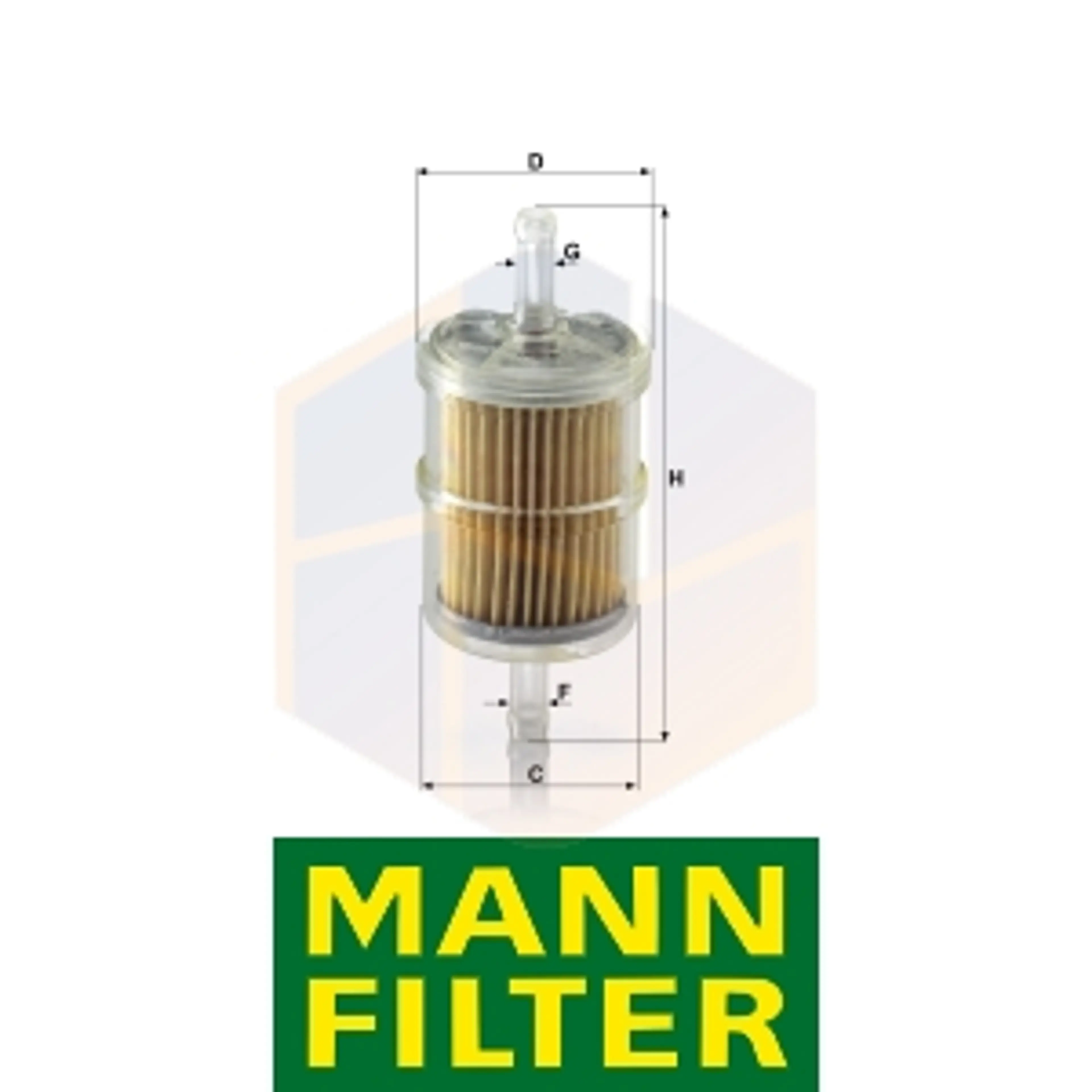 FILTRO COMBUSTIBLE WK 42/2 MANN