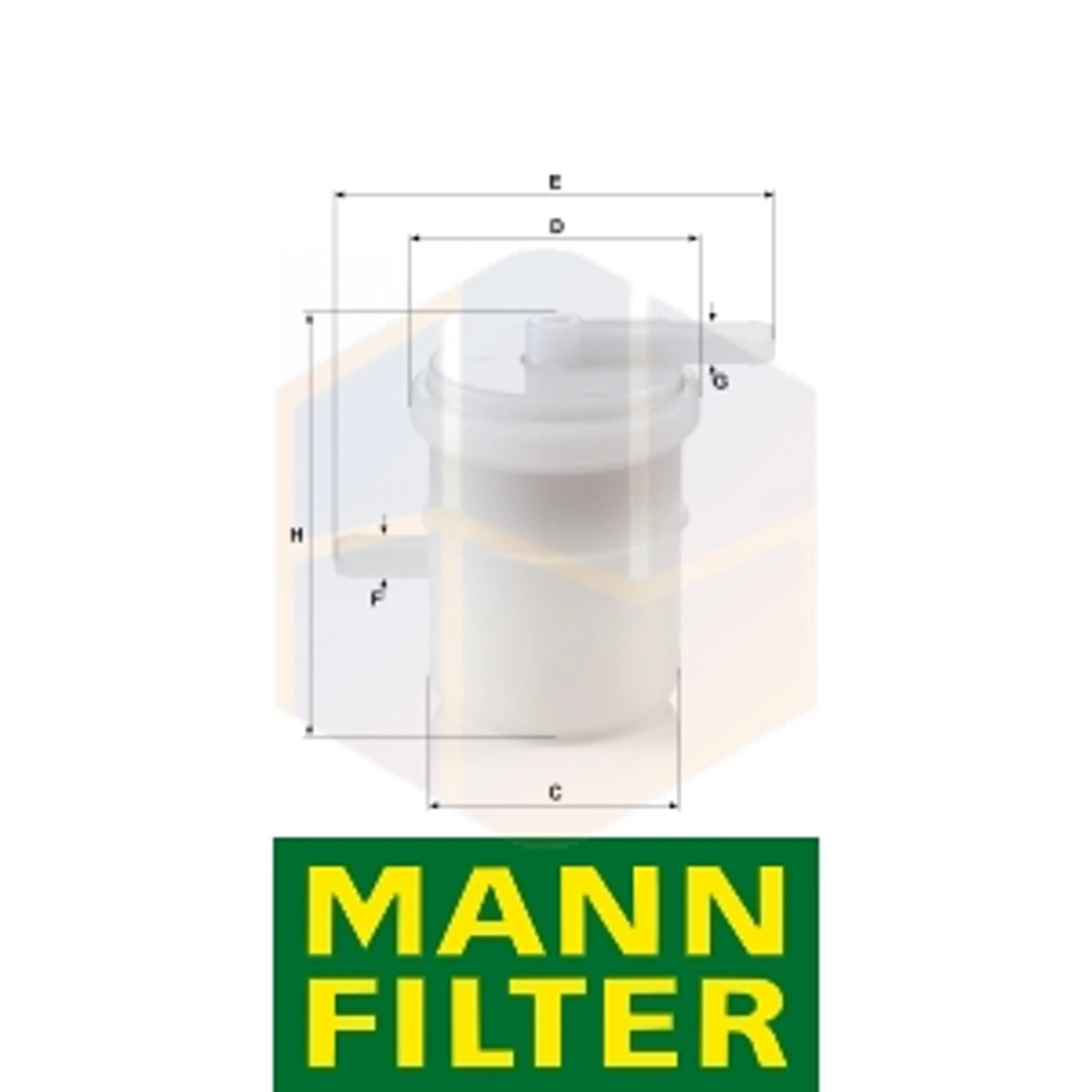 FILTRO COMBUSTIBLE WK 42/81 MANN