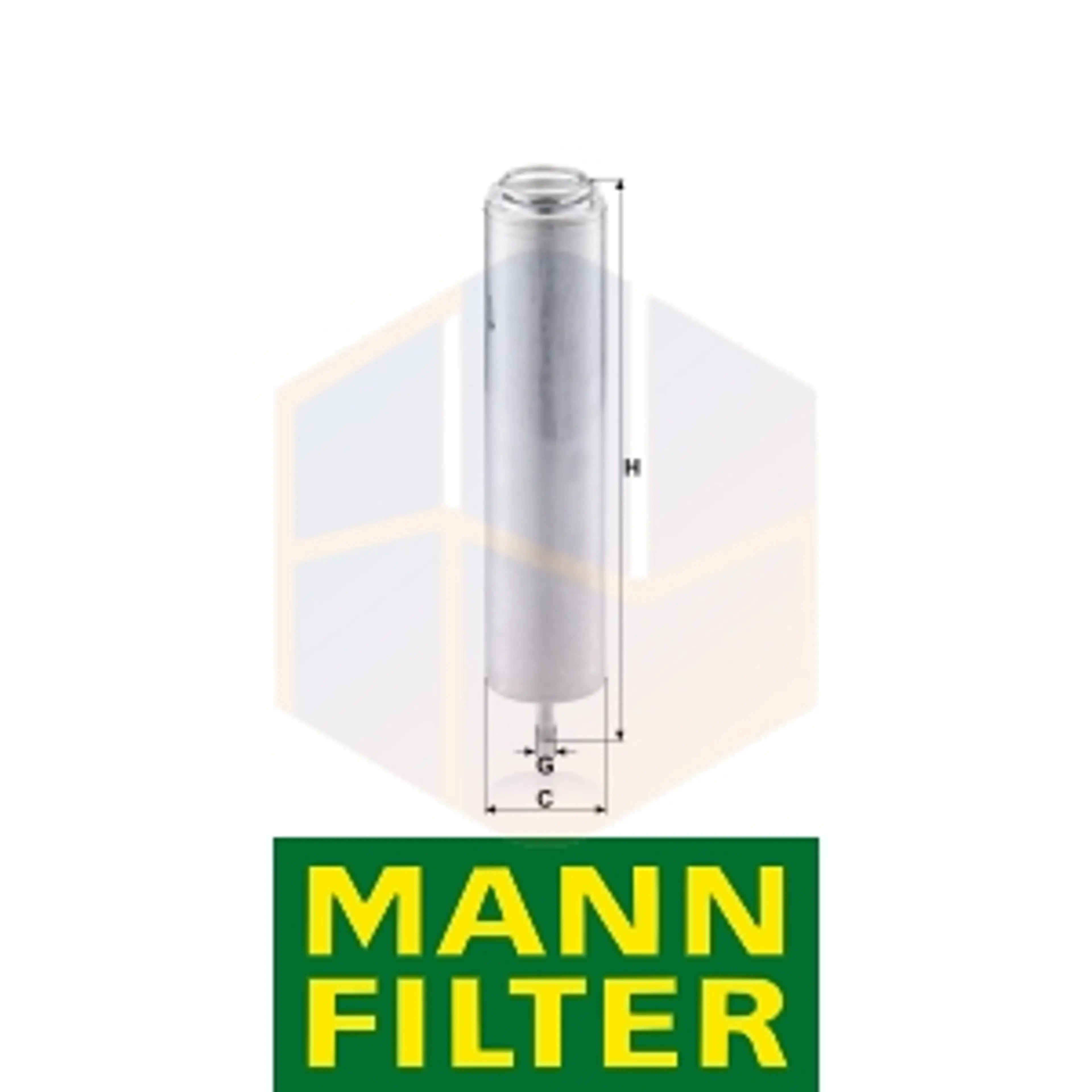 FILTRO COMBUSTIBLE WK 5002 X MANN