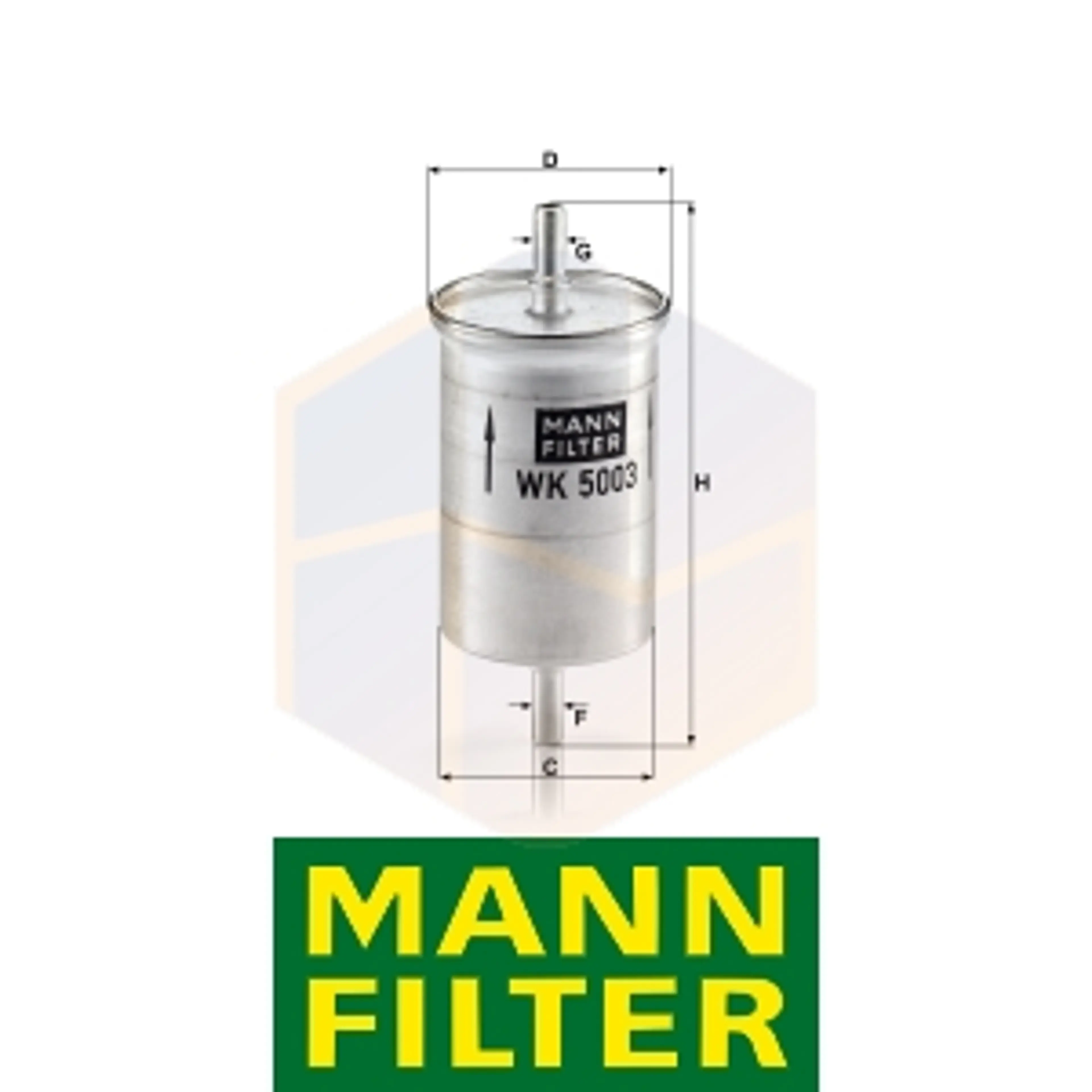 FILTRO COMBUSTIBLE WK 5003 MANN