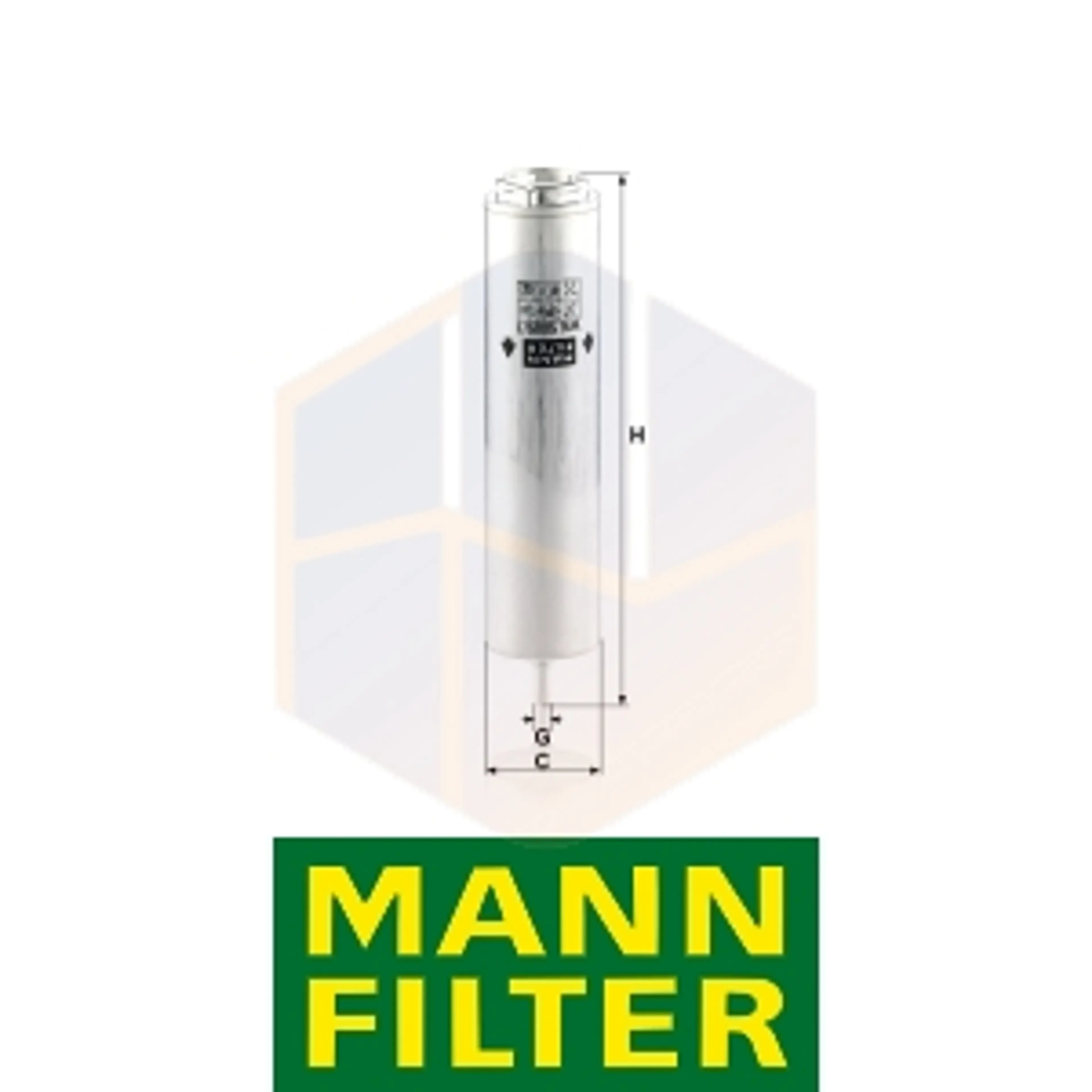 FILTRO COMBUSTIBLE WK 5005/1 Z MANN