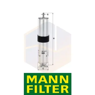 FILTRO COMBUSTIBLE WK 5010 MANN