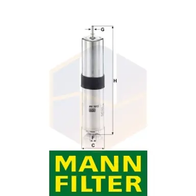 FILTRO COMBUSTIBLE WK 5015 MANN