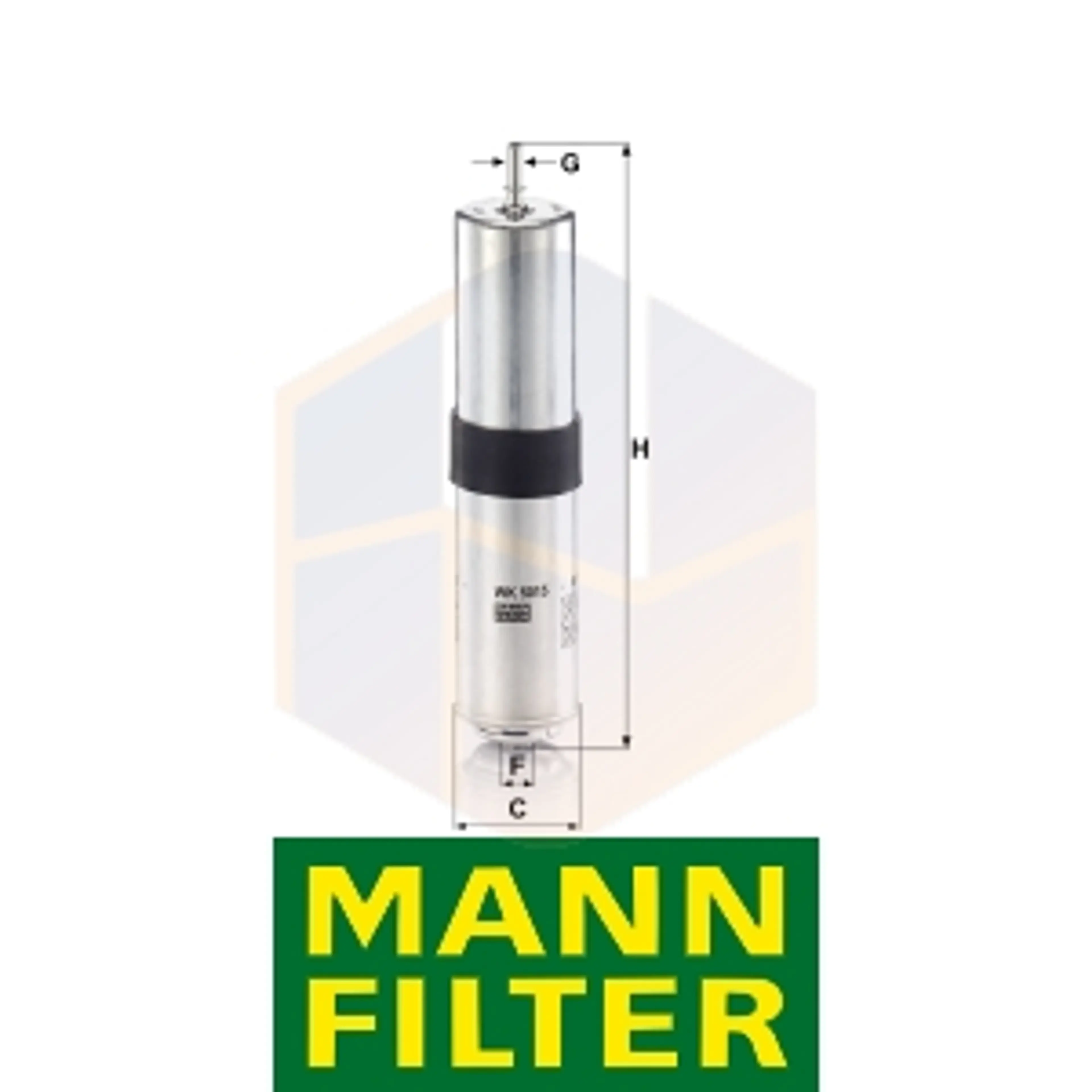 FILTRO COMBUSTIBLE WK 5015 MANN