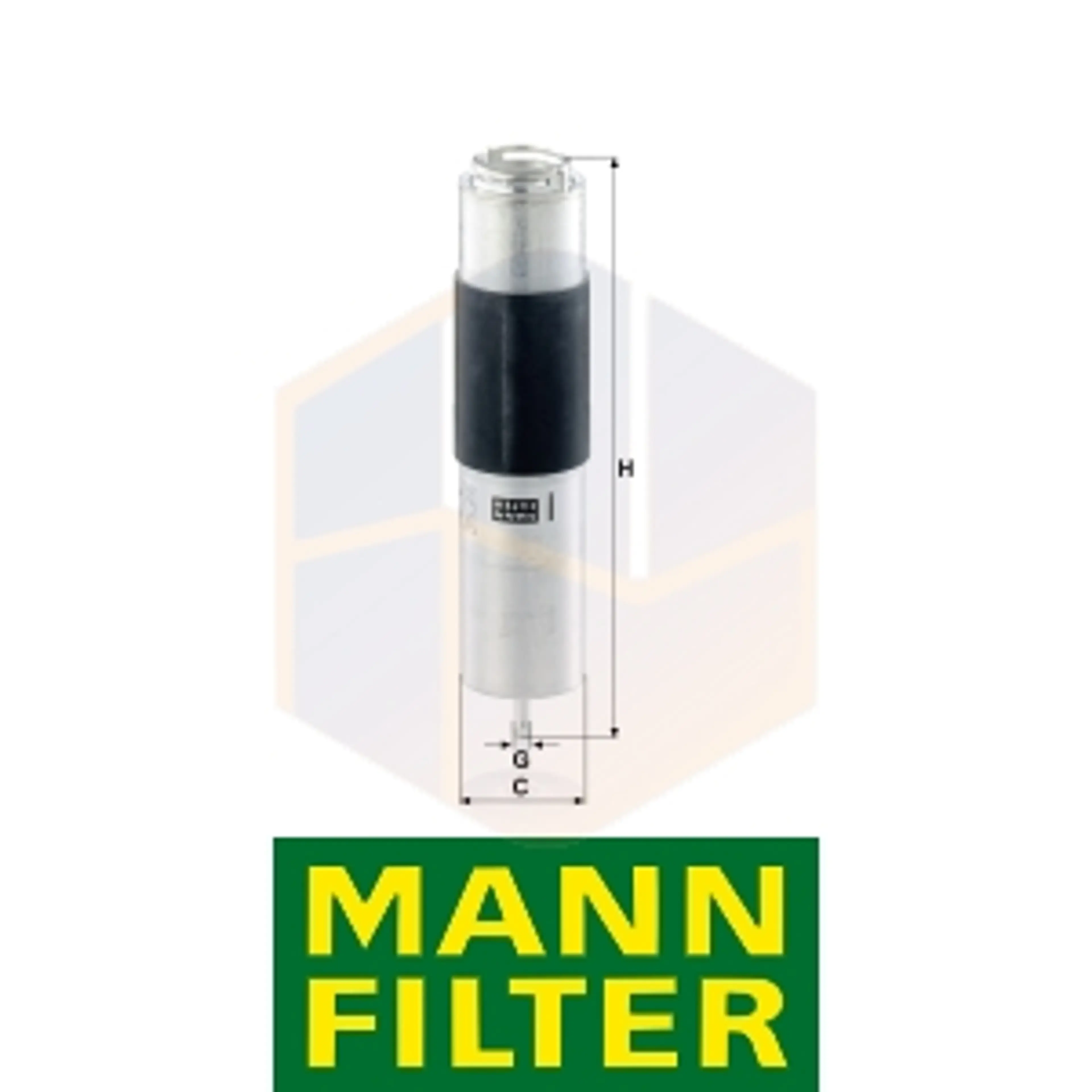 FILTRO COMBUSTIBLE WK 5016 Z MANN