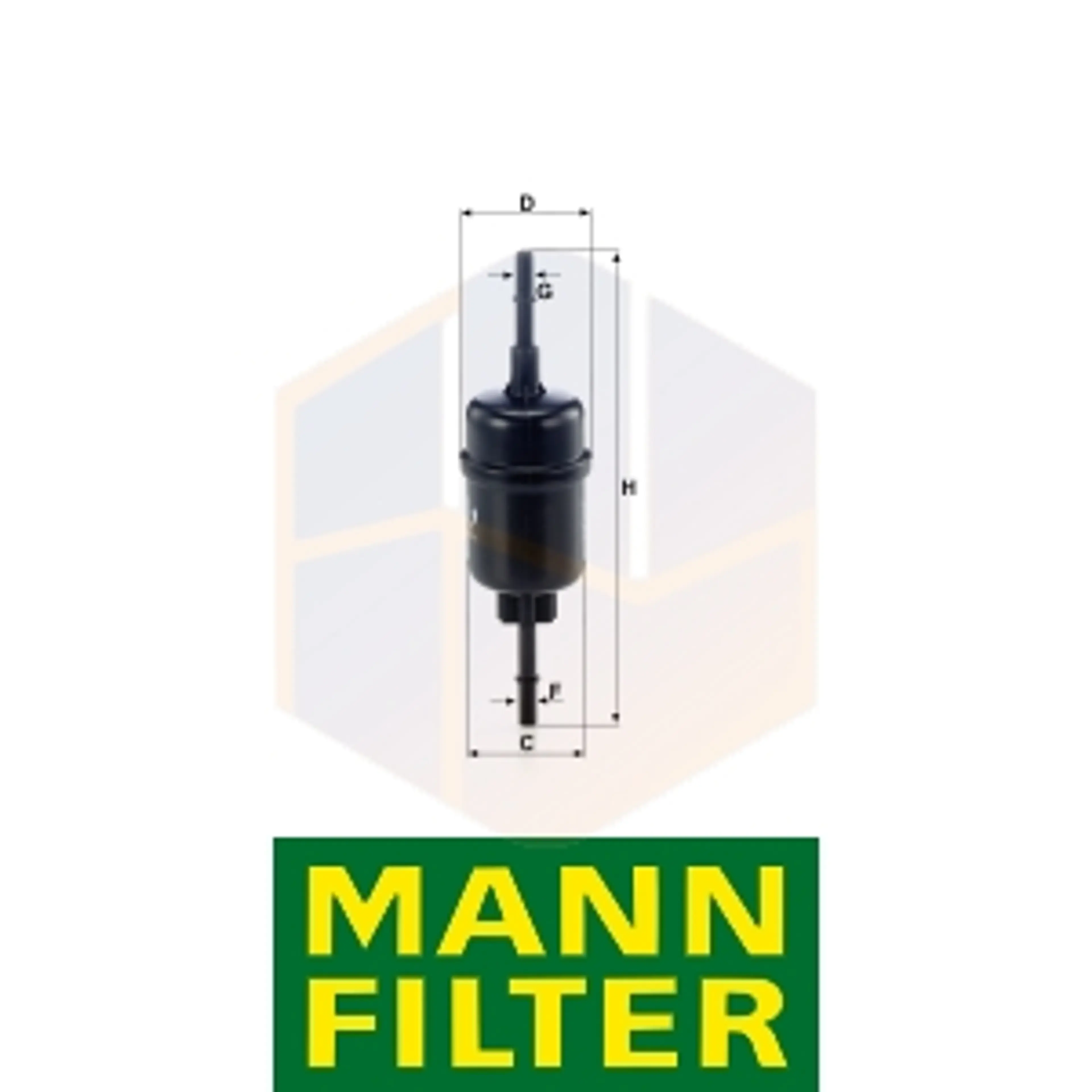 FILTRO COMBUSTIBLE WK 511/2 MANN