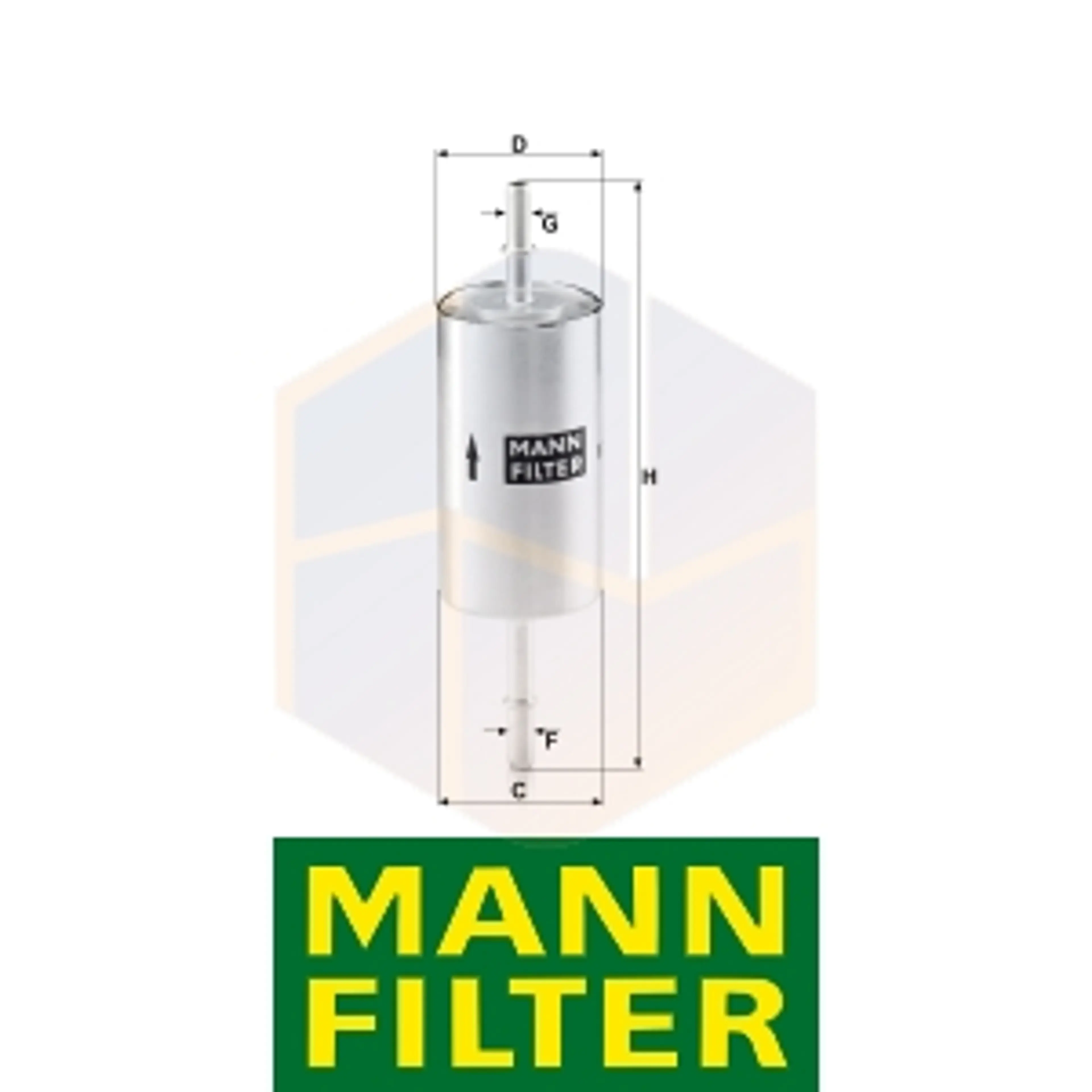 FILTRO COMBUSTIBLE WK 512/1 MANN
