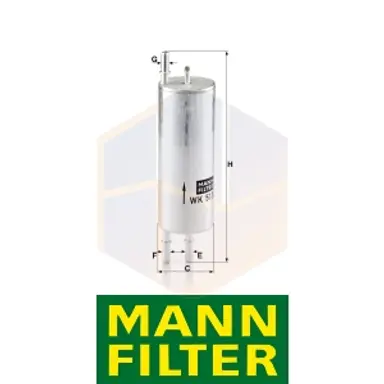 FILTRO COMBUSTIBLE WK 513/3 MANN