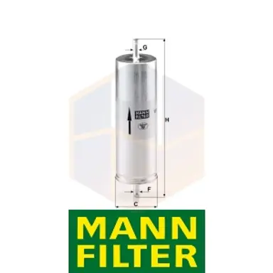 FILTRO COMBUSTIBLE WK 516 MANN