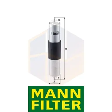 FILTRO COMBUSTIBLE WK 516/1 MANN