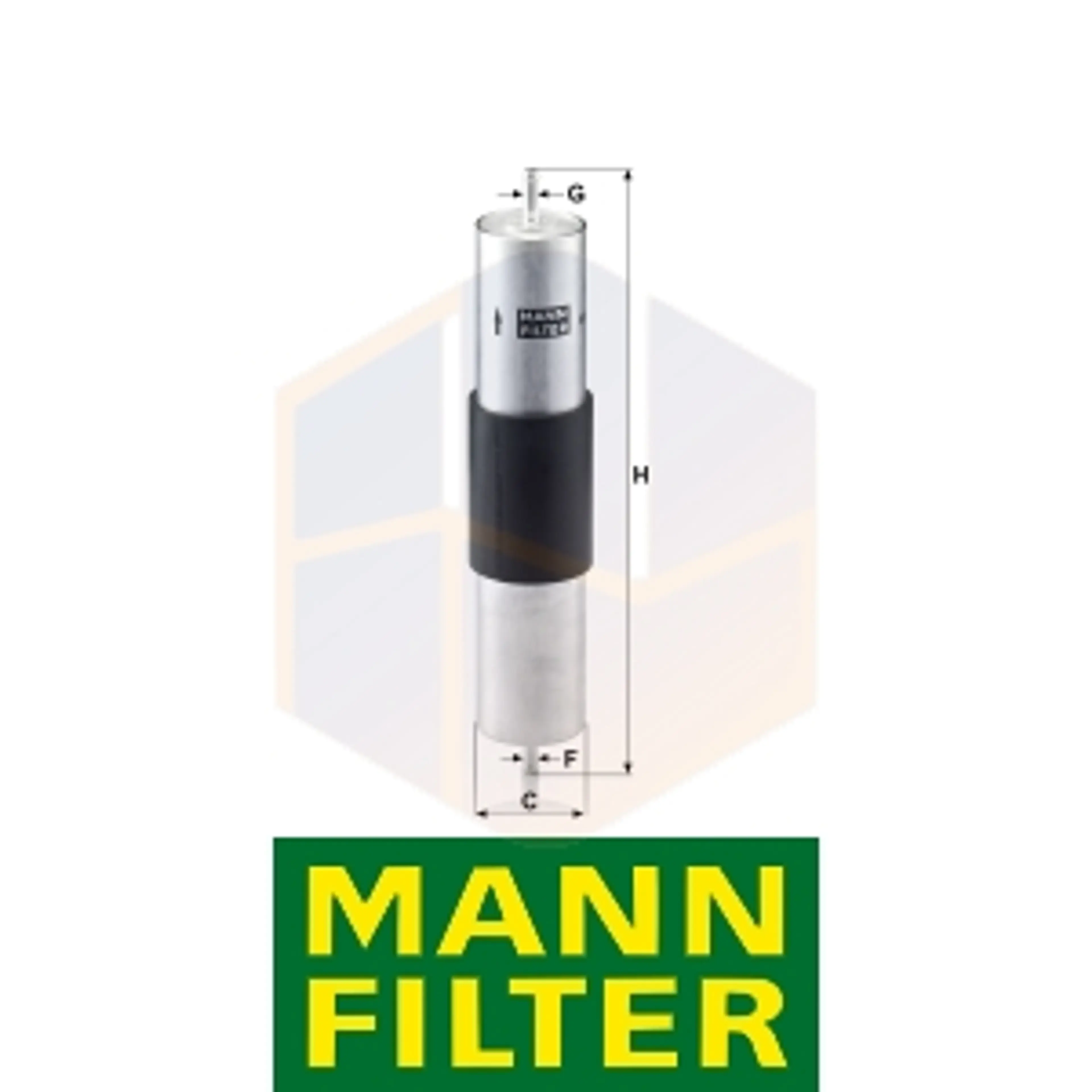 FILTRO COMBUSTIBLE WK 516/1 MANN