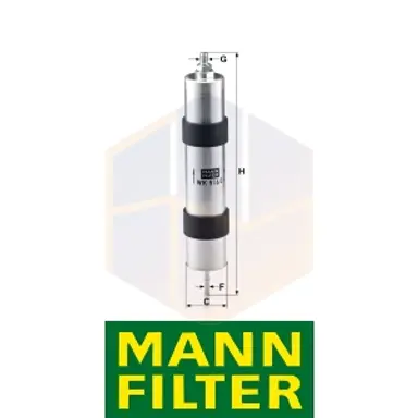 FILTRO COMBUSTIBLE WK 516/2 MANN