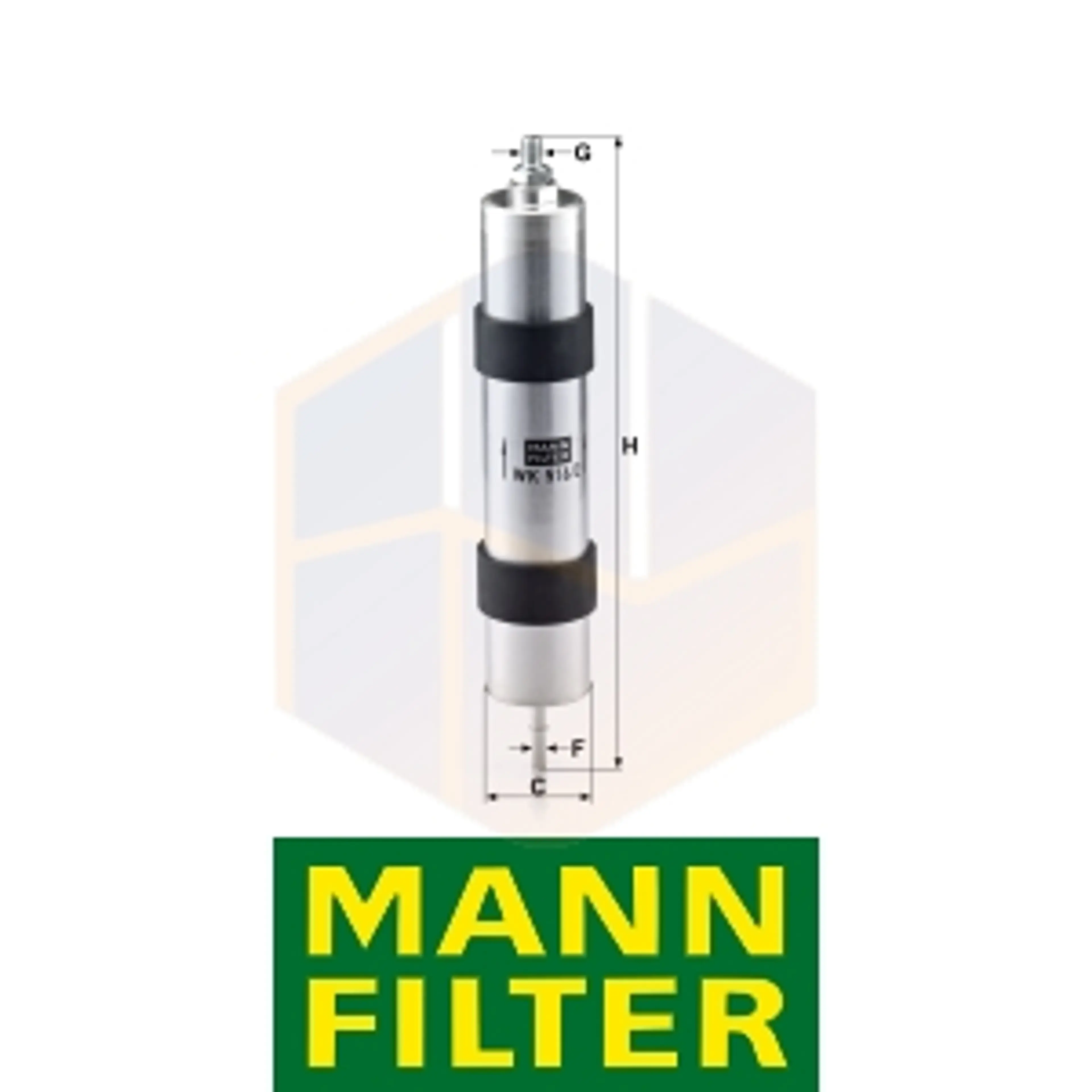 FILTRO COMBUSTIBLE WK 516/2 MANN