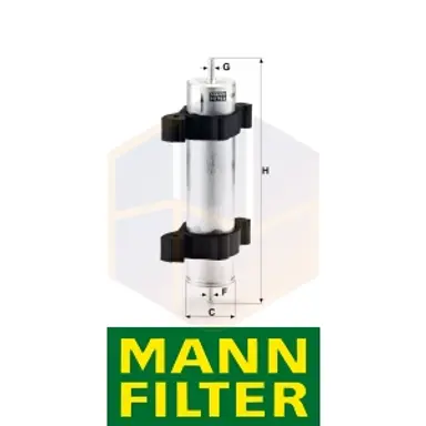 FILTRO COMBUSTIBLE WK 521/2 MANN